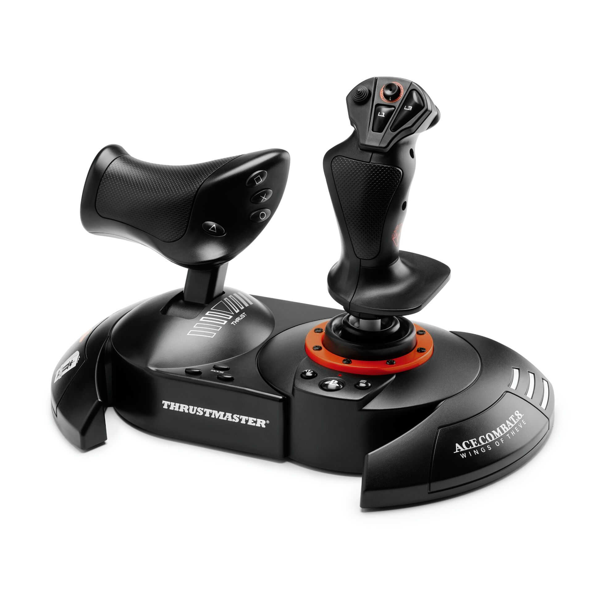 Joystick, Thrustmaster, Flight-Stick, Gaming-Controller, Aim-and-Fire-Pad