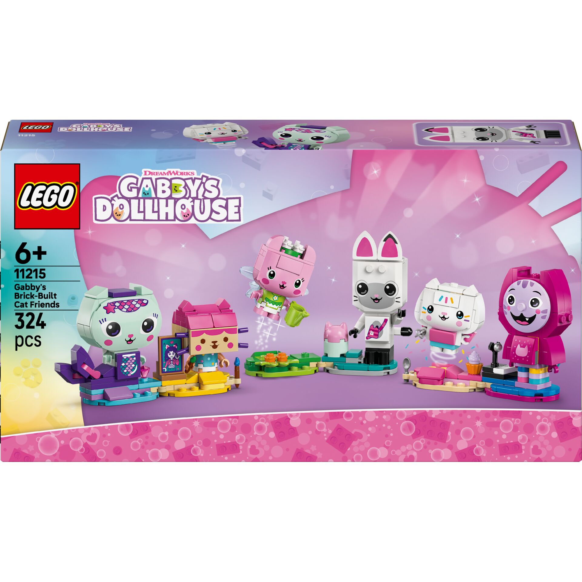 LEGO, Dollhouse, Gabby, Steckbausteine, Kunststoffbausteine