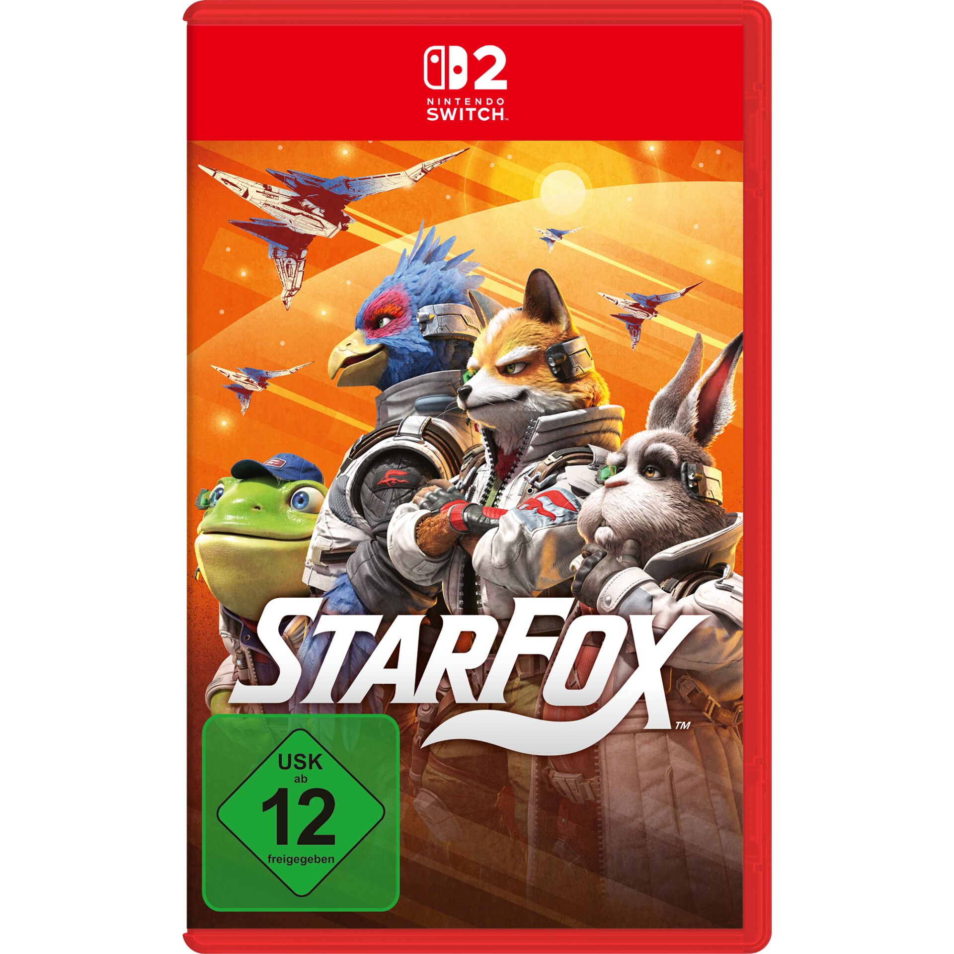 Nintendo Switch, Star Fox, Spielhülle, Flug, Tiere