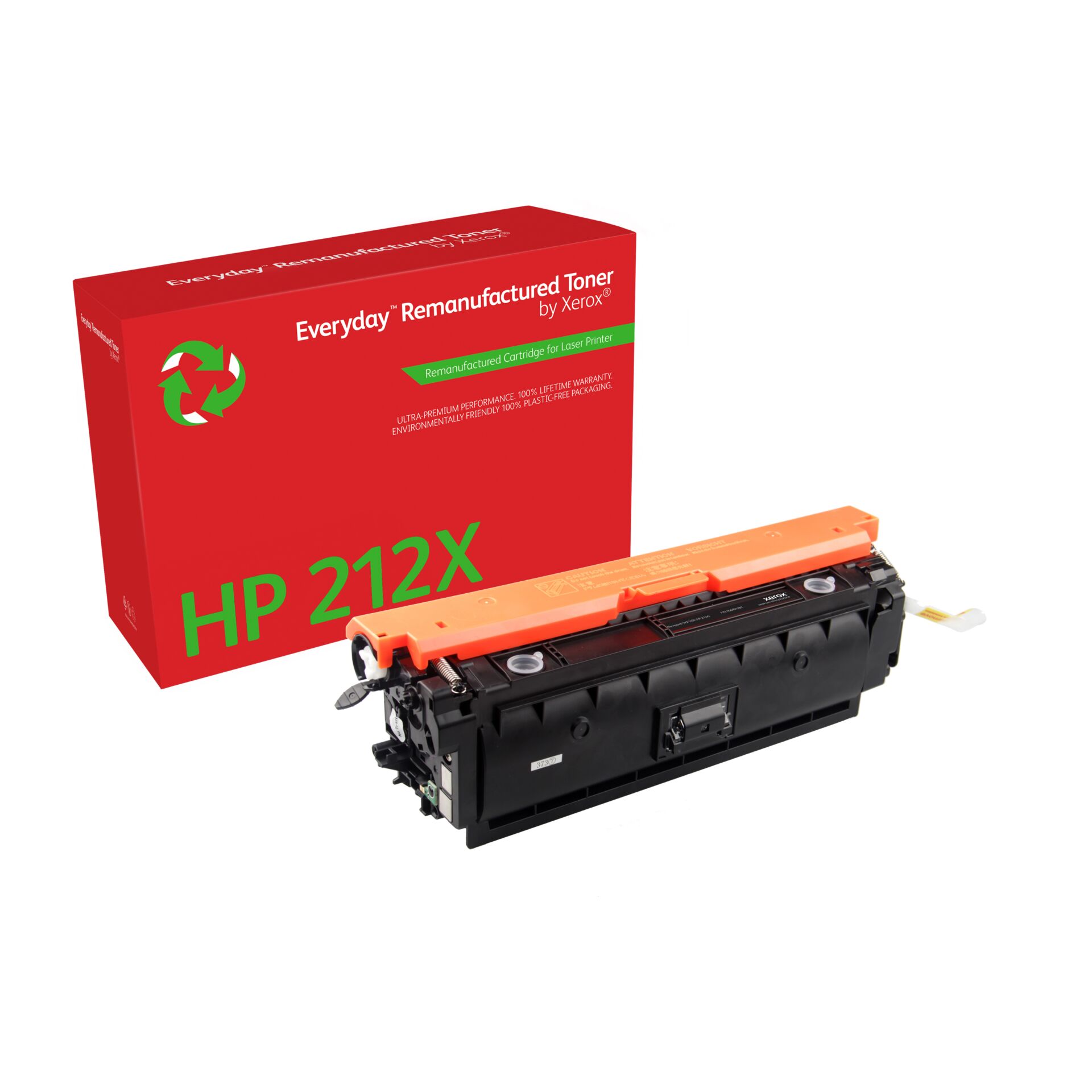 Toner, Remanufactured, HP 212X, Cartridge, Laser printer