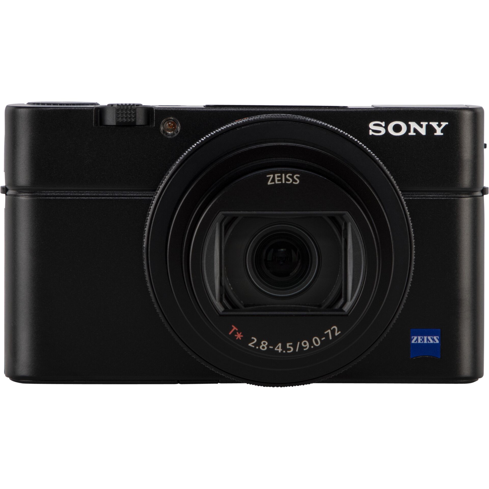 Kompaktkamera, Zeiss Objektiv, Schwarz, Kamera mit Zoom, Linsense
