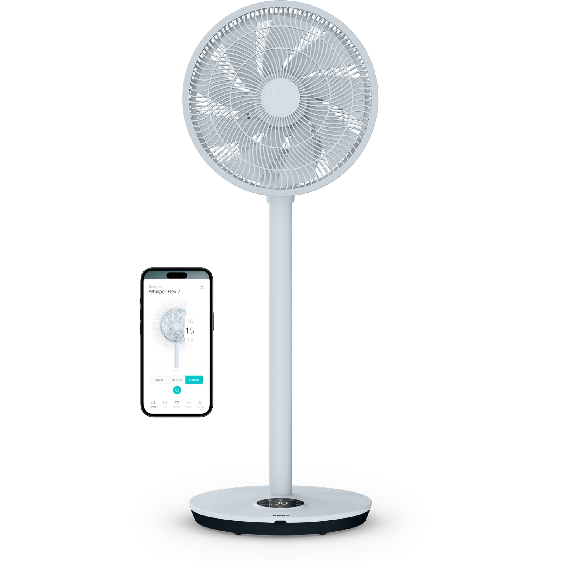 Standventilator, Gehäusefarb?, Standsventilator, Fernbedienung integriert, Smart-Display