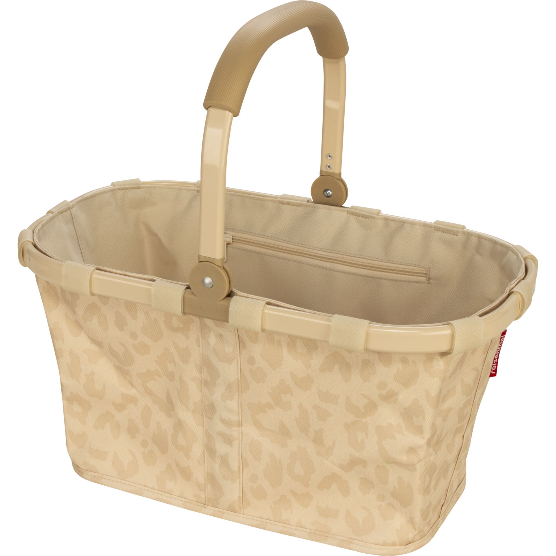 Tasche, Einkaufstasche, Henkel, Leopardenmuster, Beuteltasche