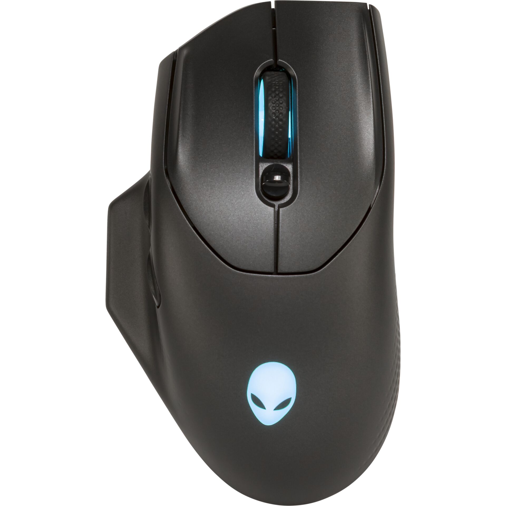 Kabellose Maus, Gaming Maus, LED Beleuchtung, Gummierte Oberfläche, Alien Logo