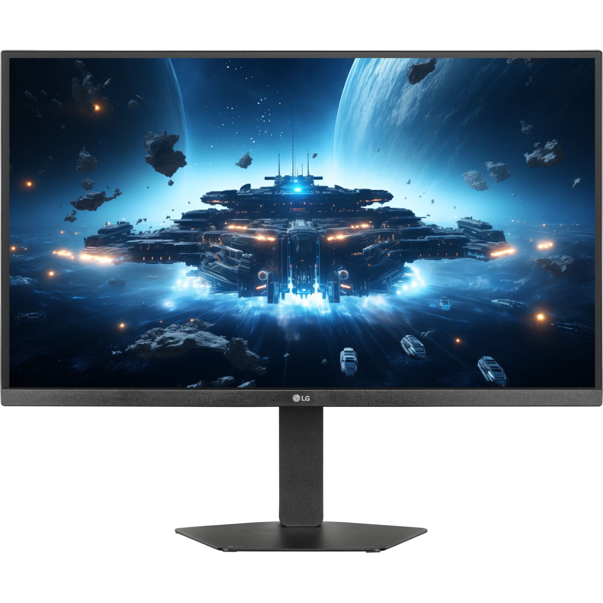 monitor, LG, curved, gaming, space