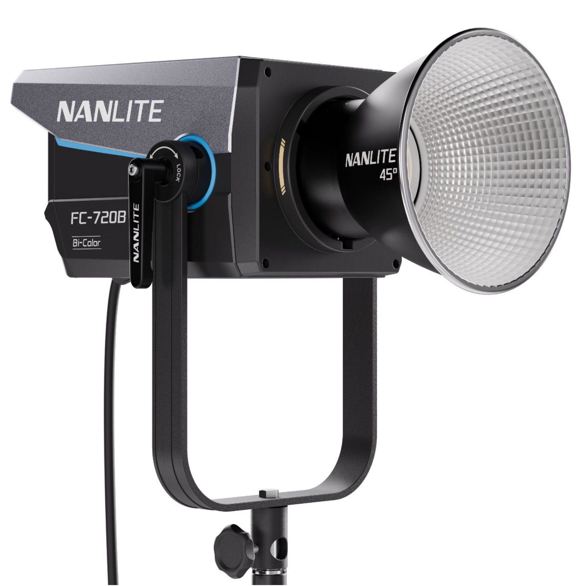 Studiolicht, Blitzkopf, LED-Licht, Bi-Color, Scheinwerfer mit Fresnel-Reflektor