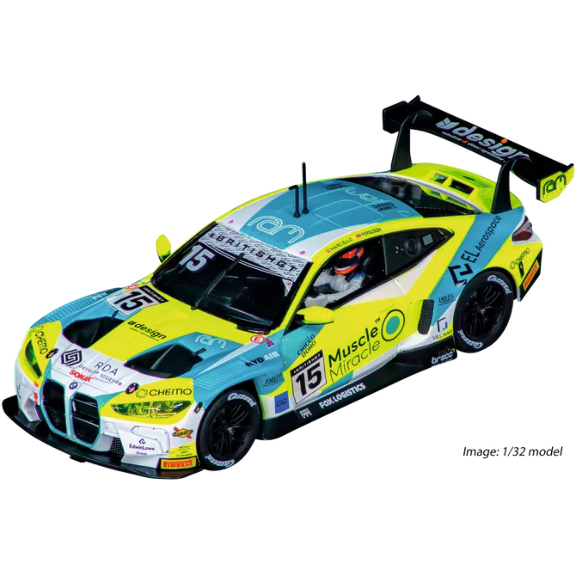 Rennwagen, Rennsportauto, Modellauto, Sponsor-Aufdruck, 2-türig