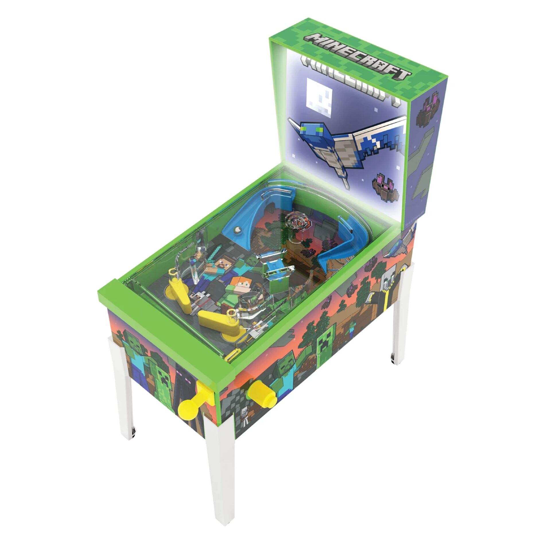Kinderspielzeug, Arcade Tisch, Minecraft Stil, Mini-Gaming Tisch, Pixel Art Zentrum