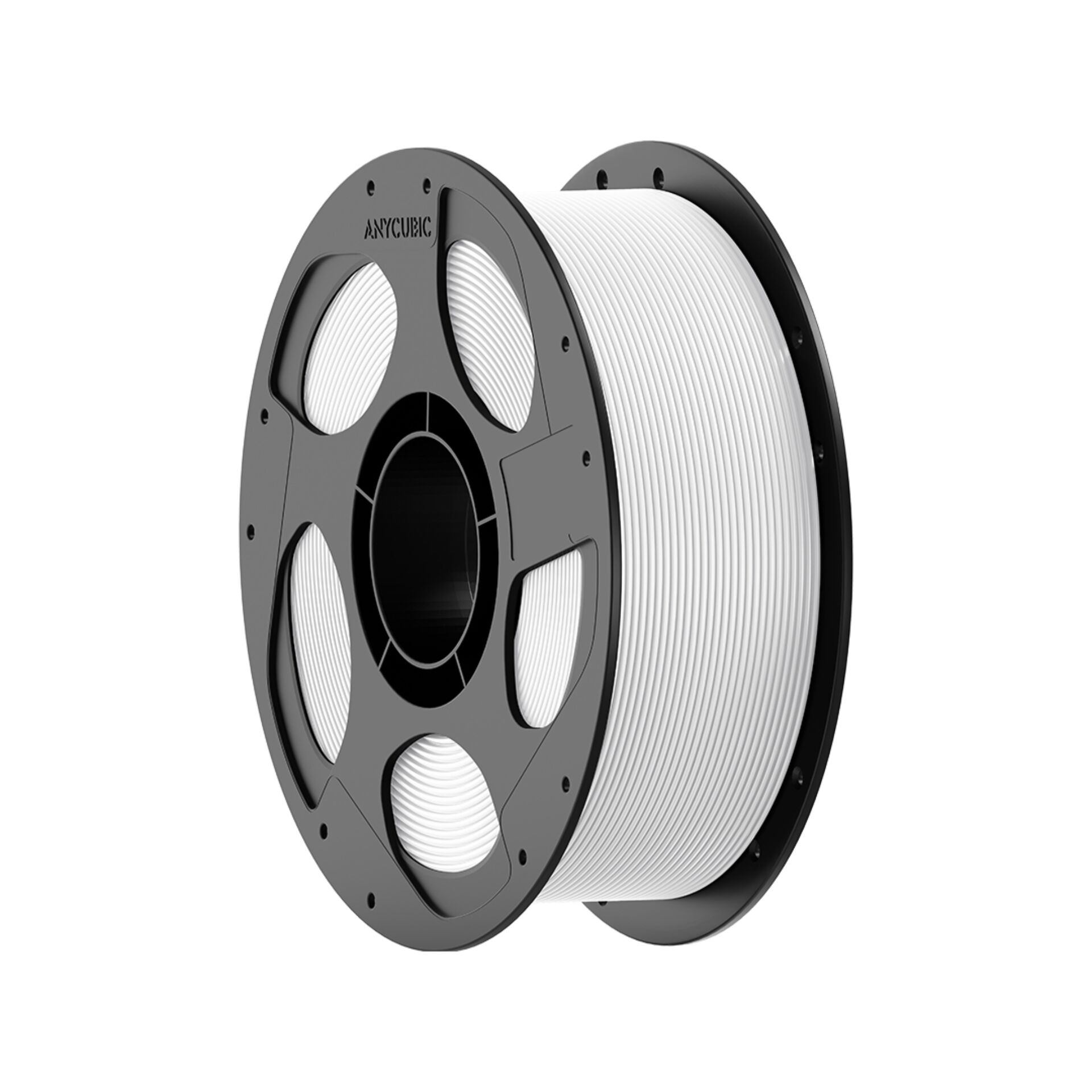 3D-Druck Filament, PLA Filament, Weißes Filament, Spule, Filamentrolle