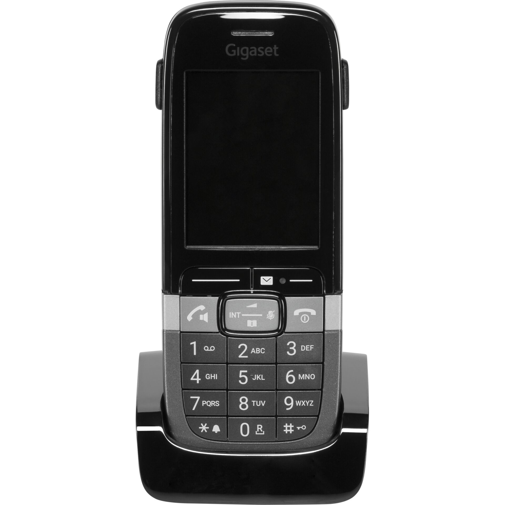 Handy, Ferntelefon, Gigaset, Tastenhandy, Schwarz