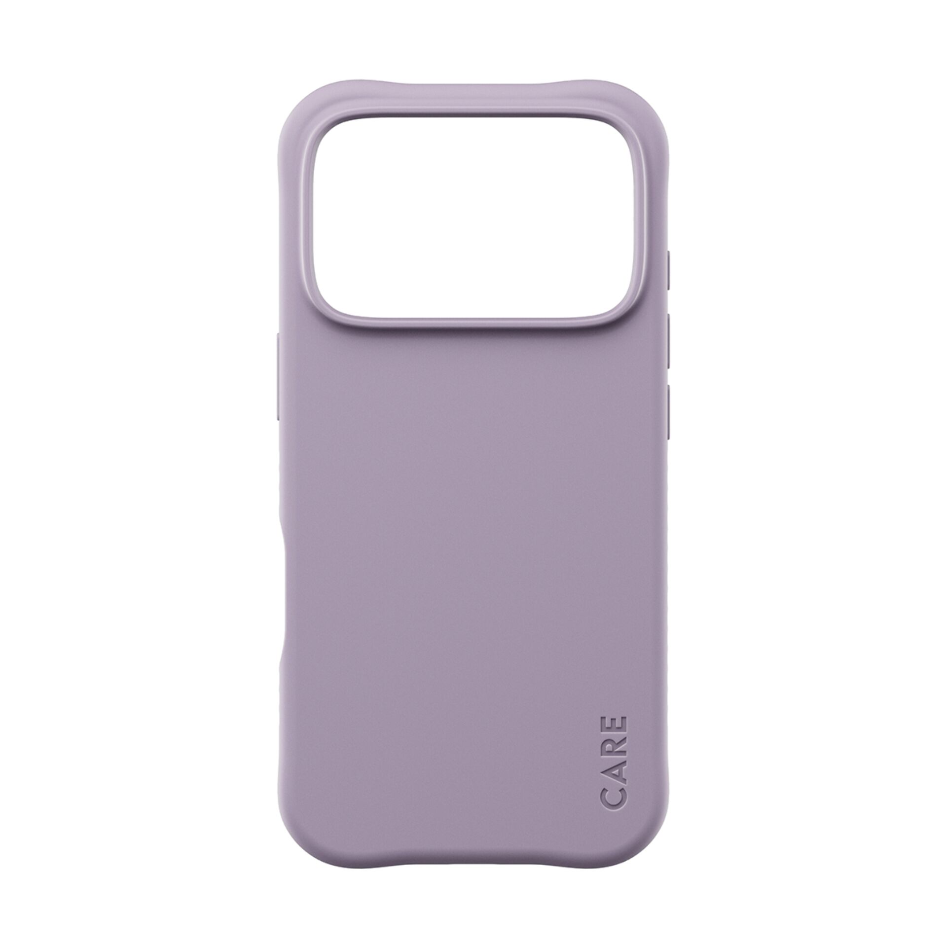 Phone case, iPhone case, Lavender, Silicone case, Kameraausschnitt