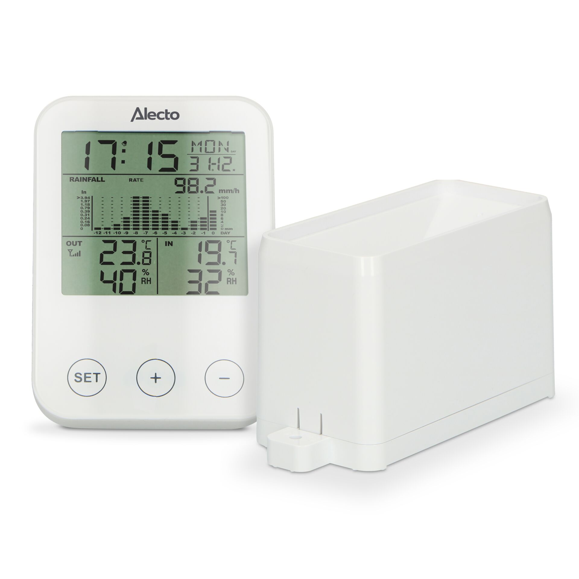 Wetterstation, Digitalanzeige, Raumklima, Hygrometer, Mini-Display