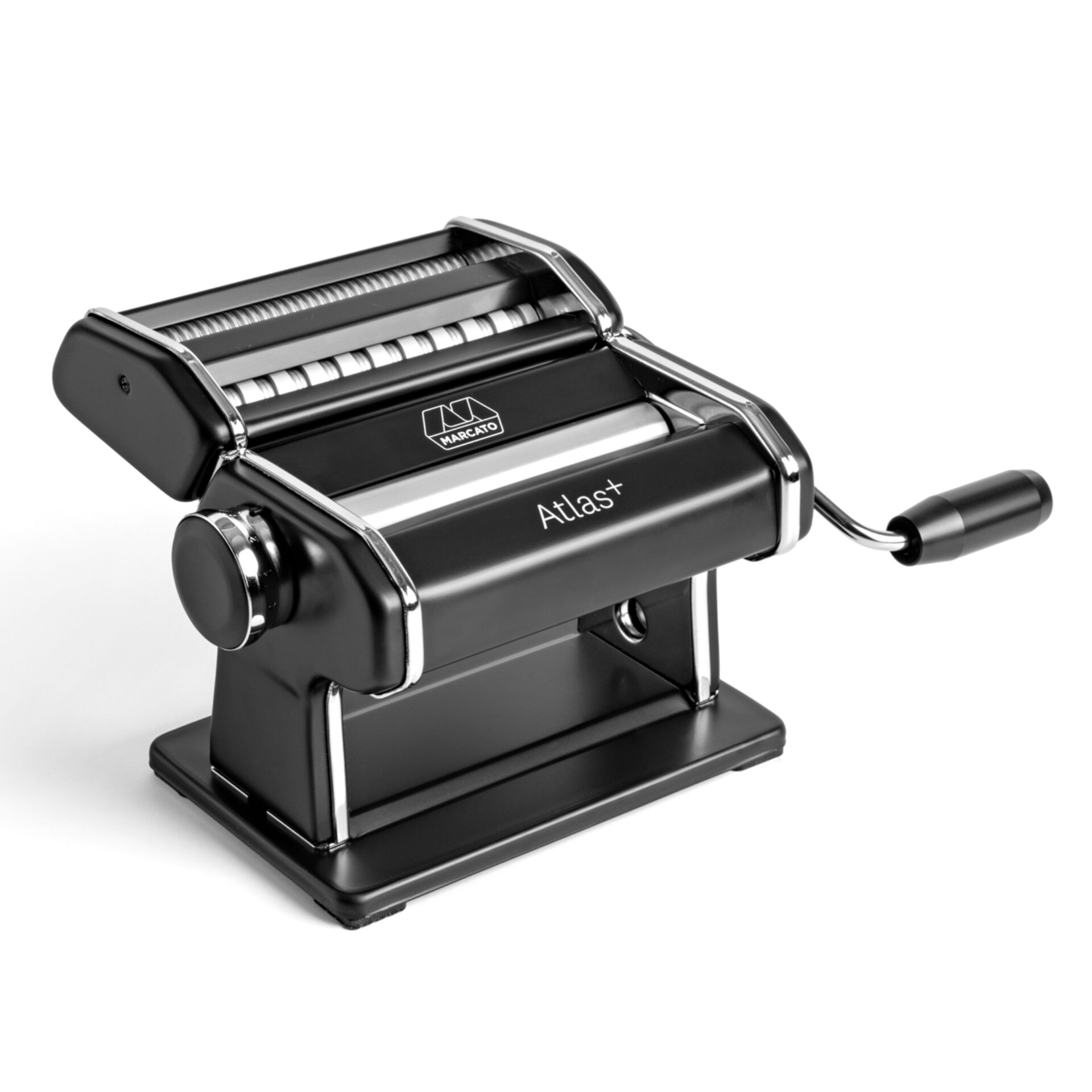 Pasta machine, Nudelmaschine, manual pasta roller, metal, black, Pasta machine, Manuelle Nudelmaschine, Metall, Schwarz, Nudelroller