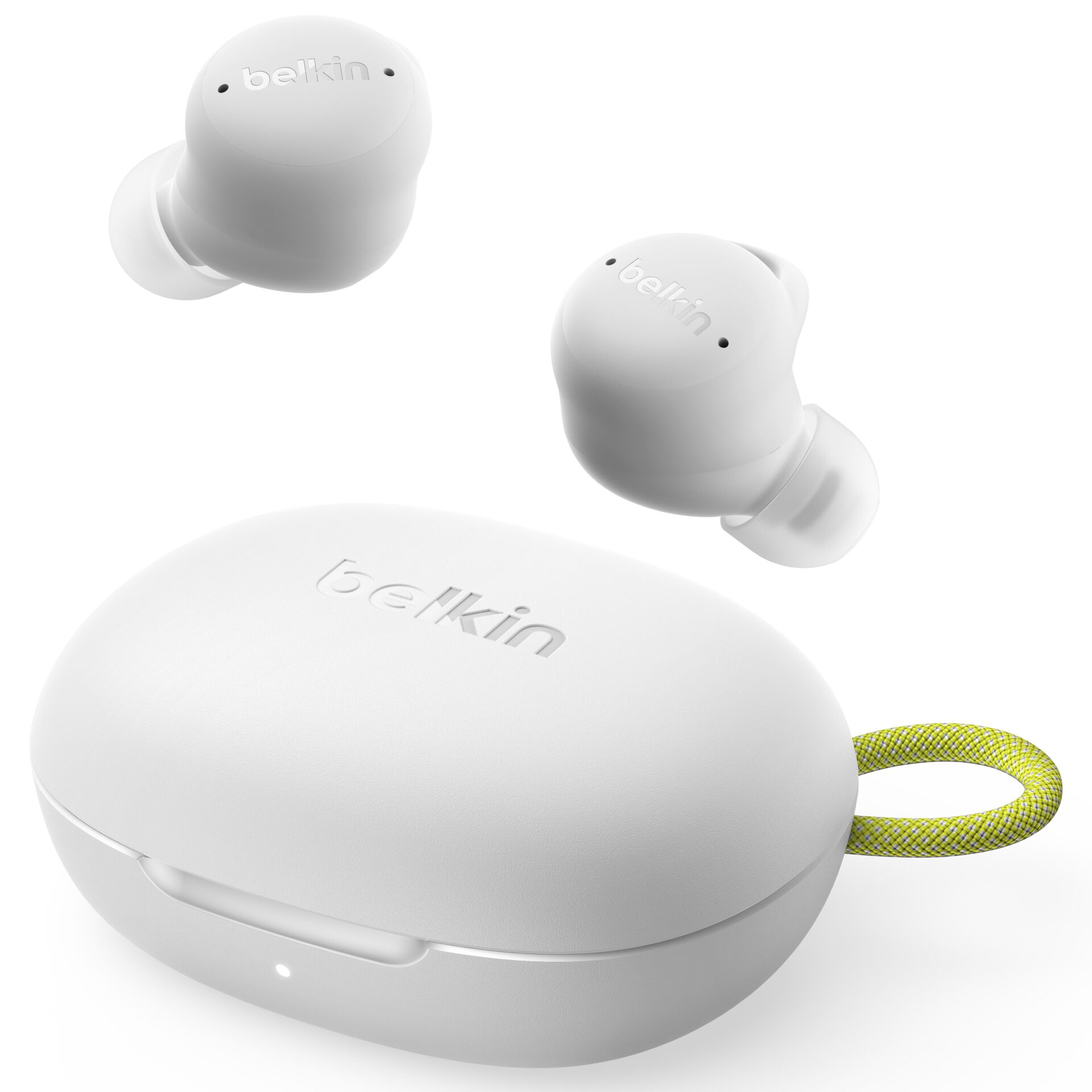 In-Ear Kopfhörer, Drahtlose Ohrhörer, Etui, Weiß, Kabellos