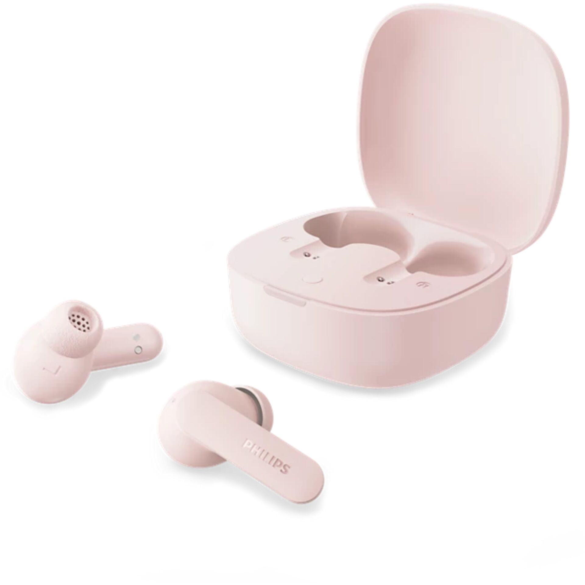 In-Ear, Kopfhörer, Bluetooth, Rosa, Ladekoffer