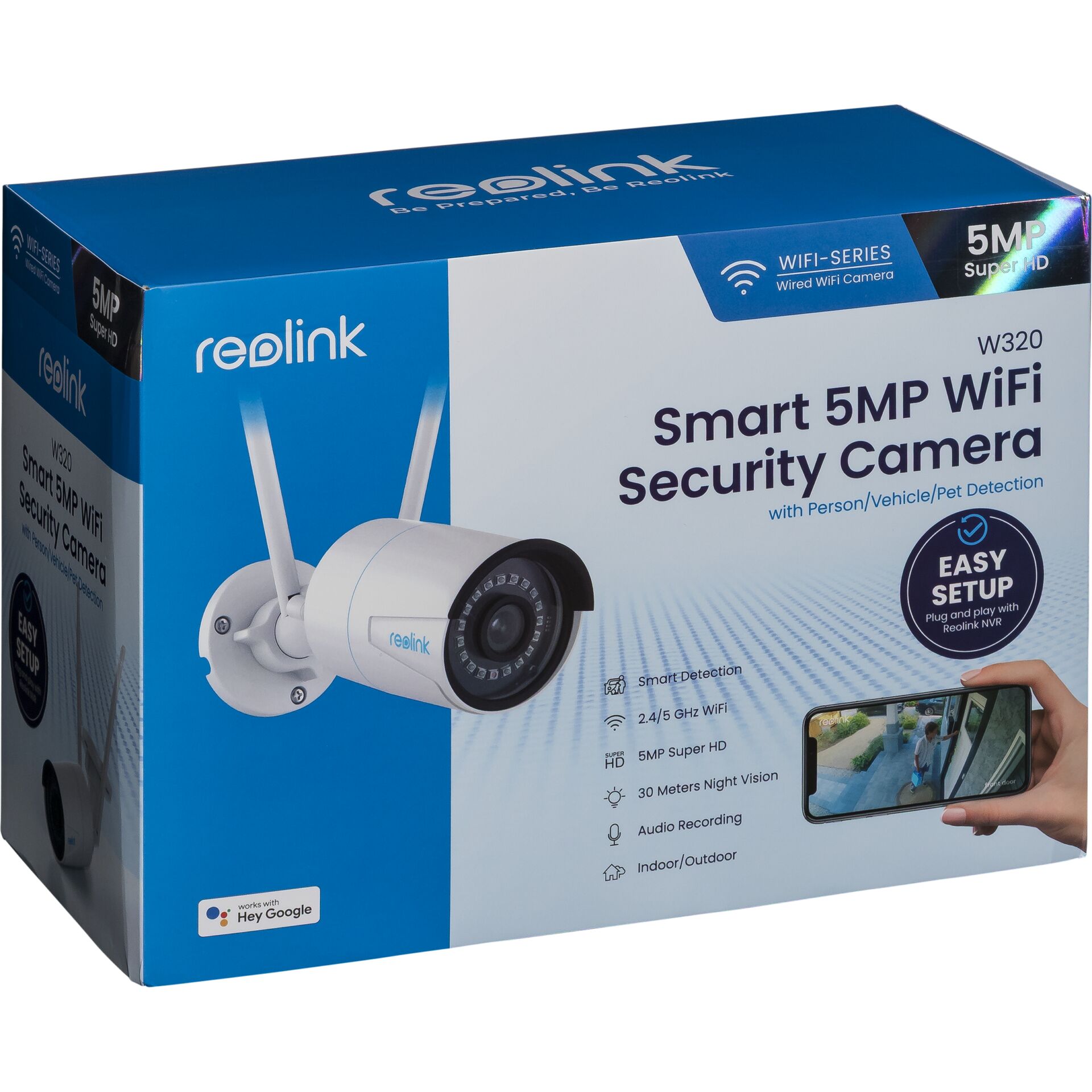 Elektronik, Rauchrohr, Sicherheitskamera, WIFI-Kamera, 5MP, Außeneinsatz, Überwachungskamera