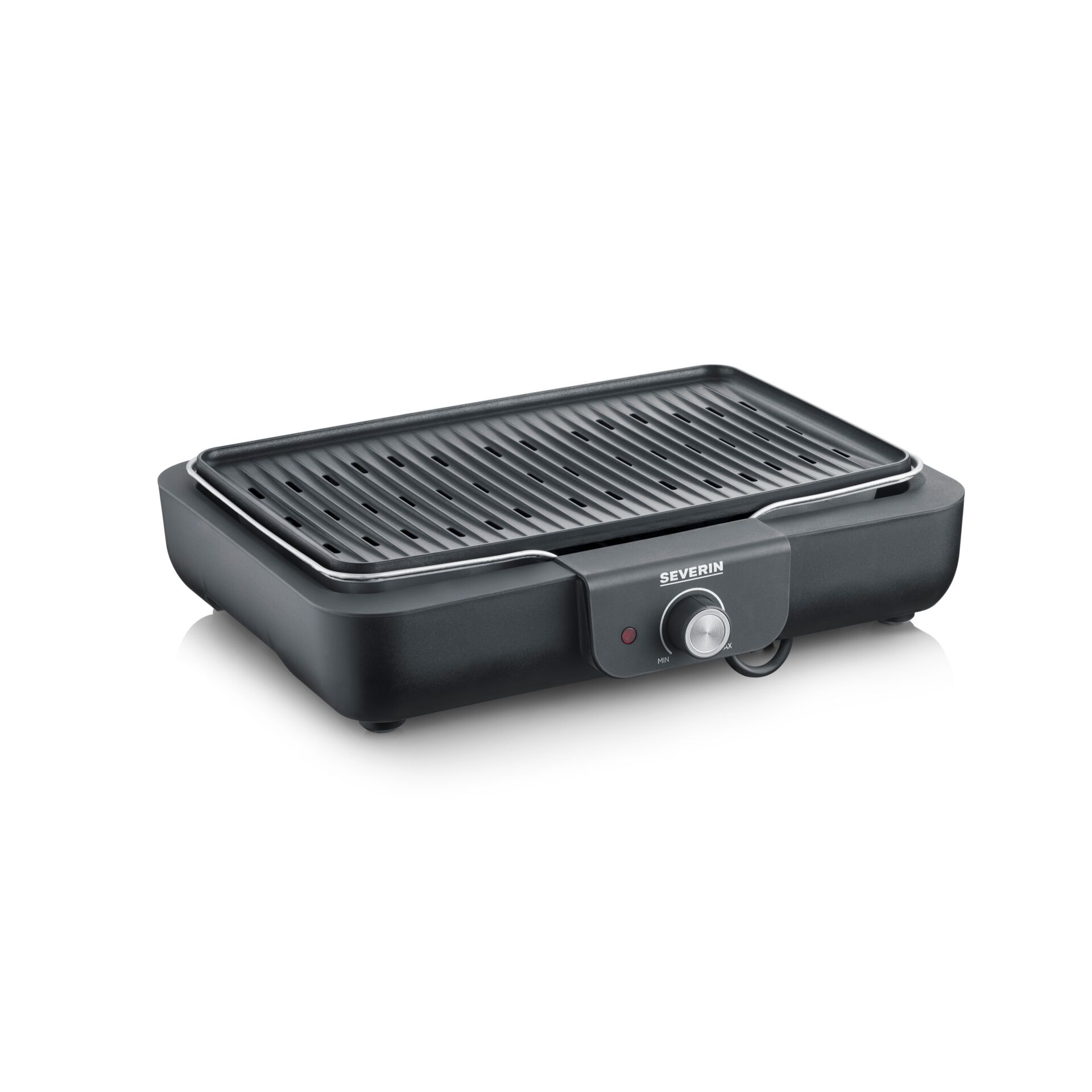 Grillplatte, Elektrischer Grill, Grill mit Tragrosten, Metallgitter, Temperaturregler