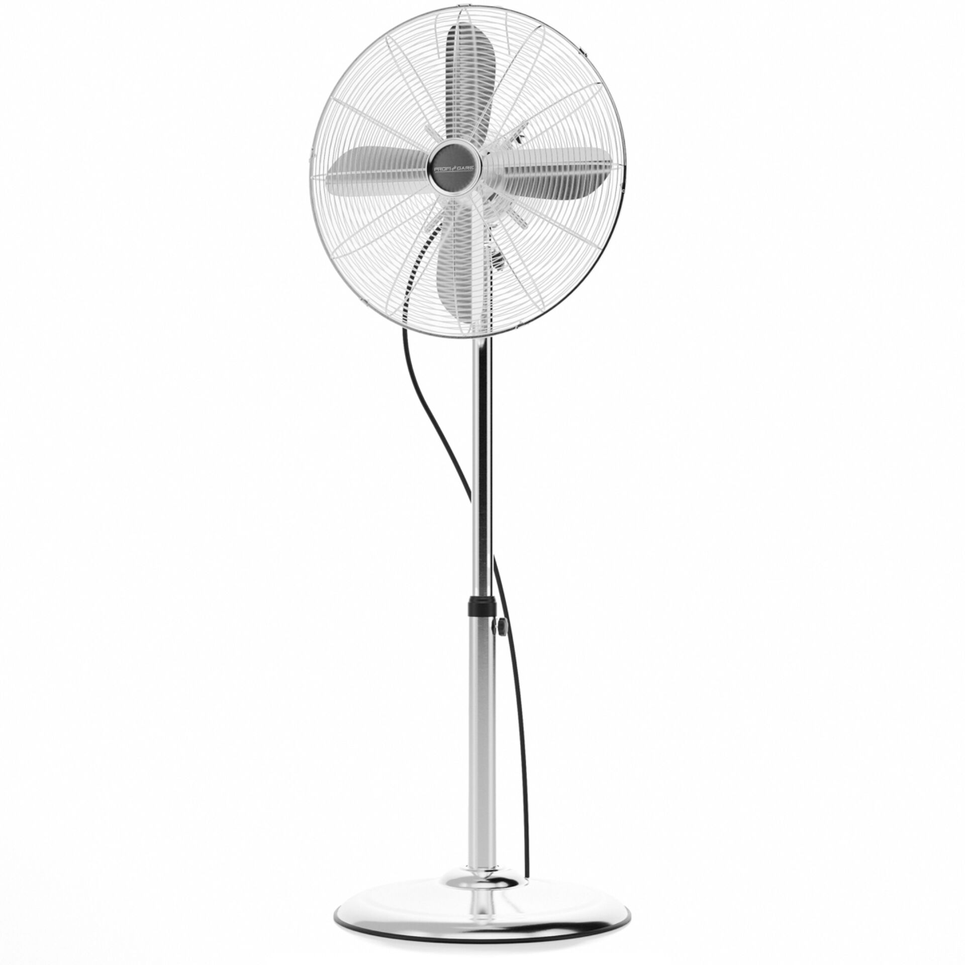 Ventilator, Standfuß, Chrom, Schwenkbar, Netzkabel