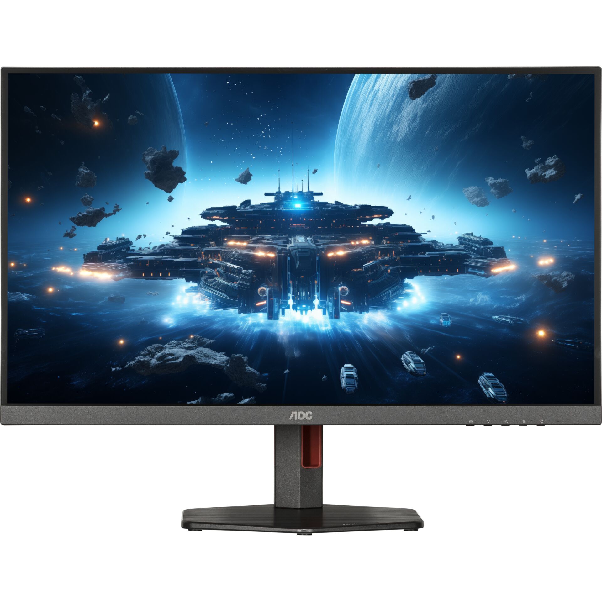 monitor, gaming, ultrawide, LED, stand, Gaming-Monitor, Ultraweit?, Display?, Weltraumschlacht, LED-Leuchte