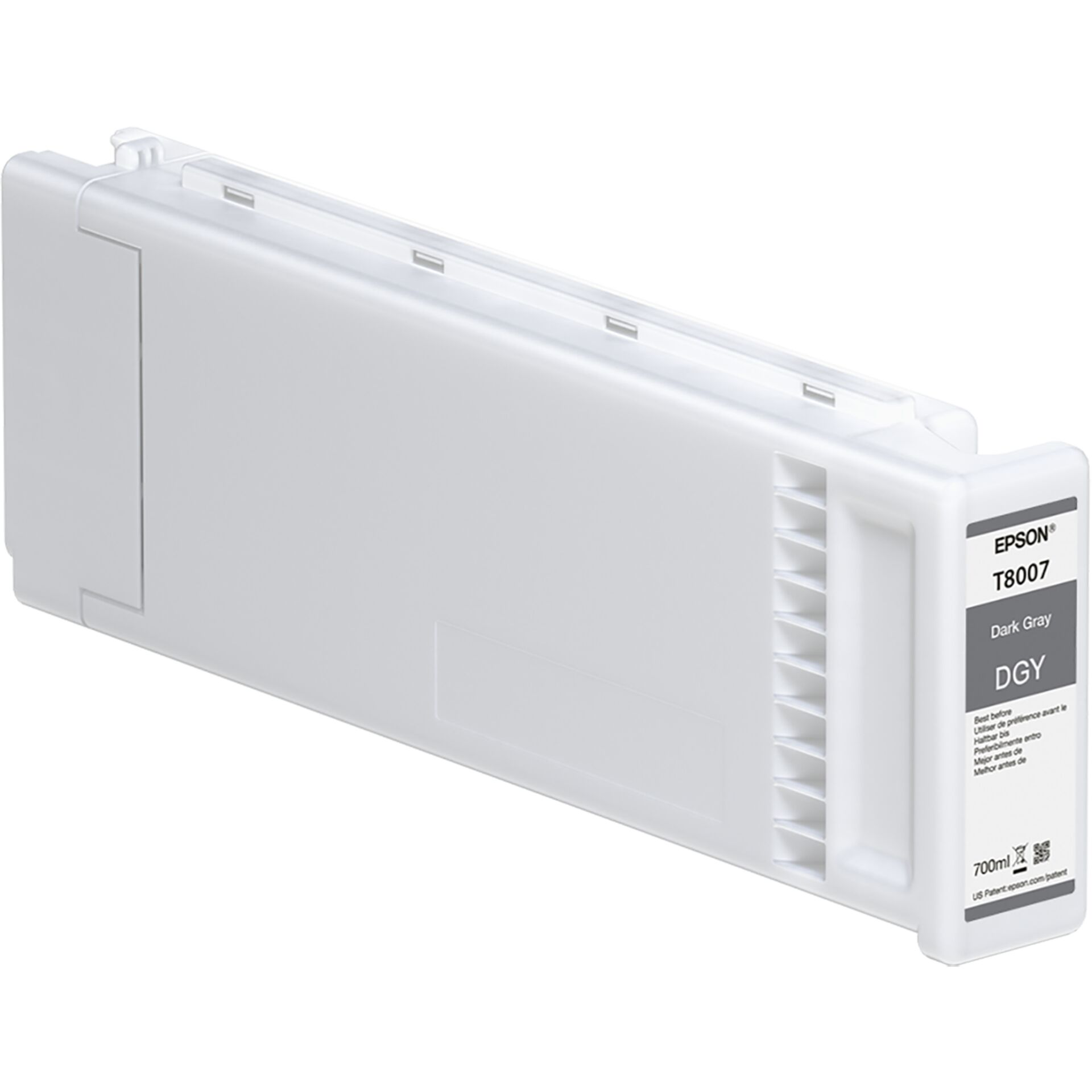 Epson Tintenpatrone UltraChrome  Pro dark gray 700 ml      T 8007