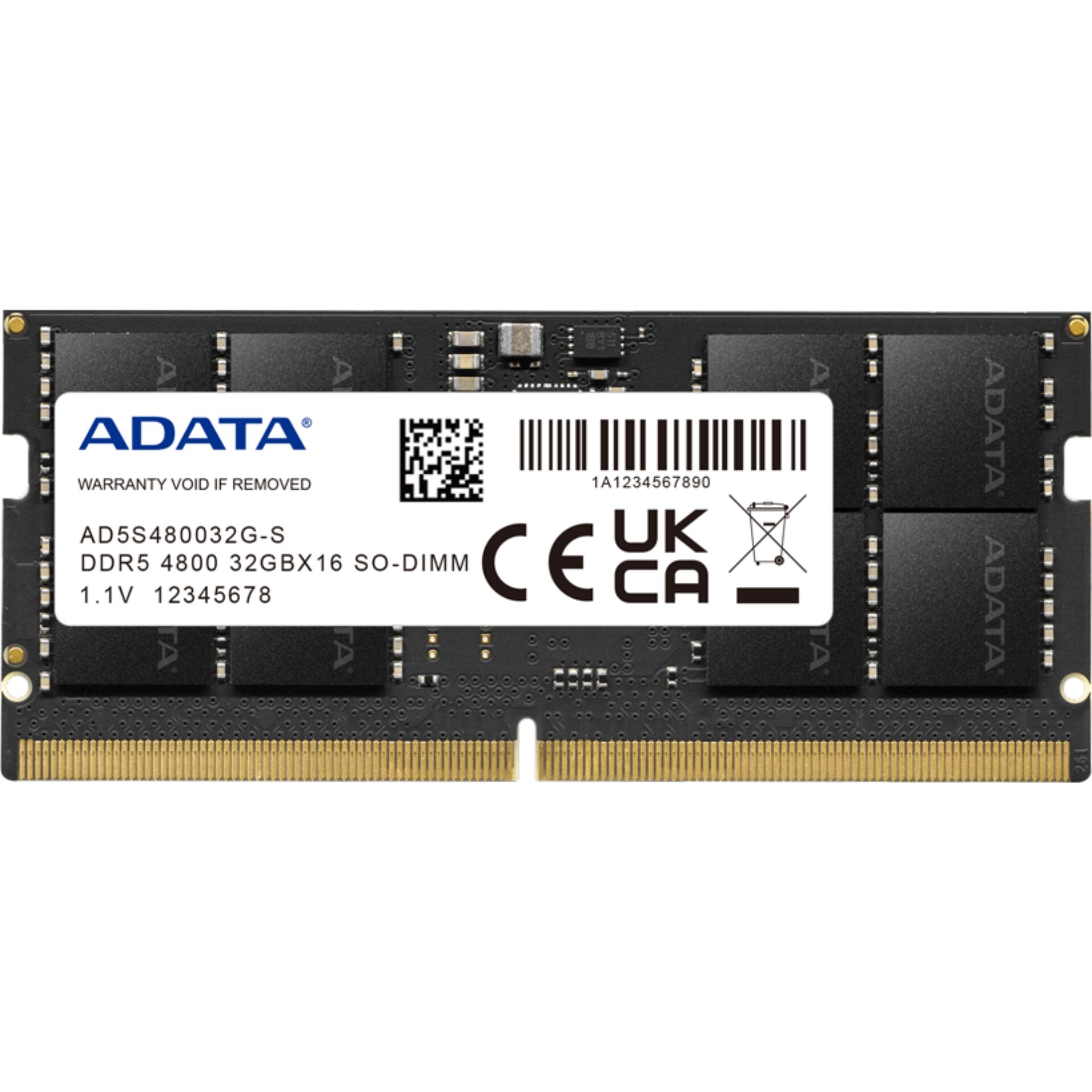 RAM, DDR5, 4800MHz, SO-DIMM, SODIMM