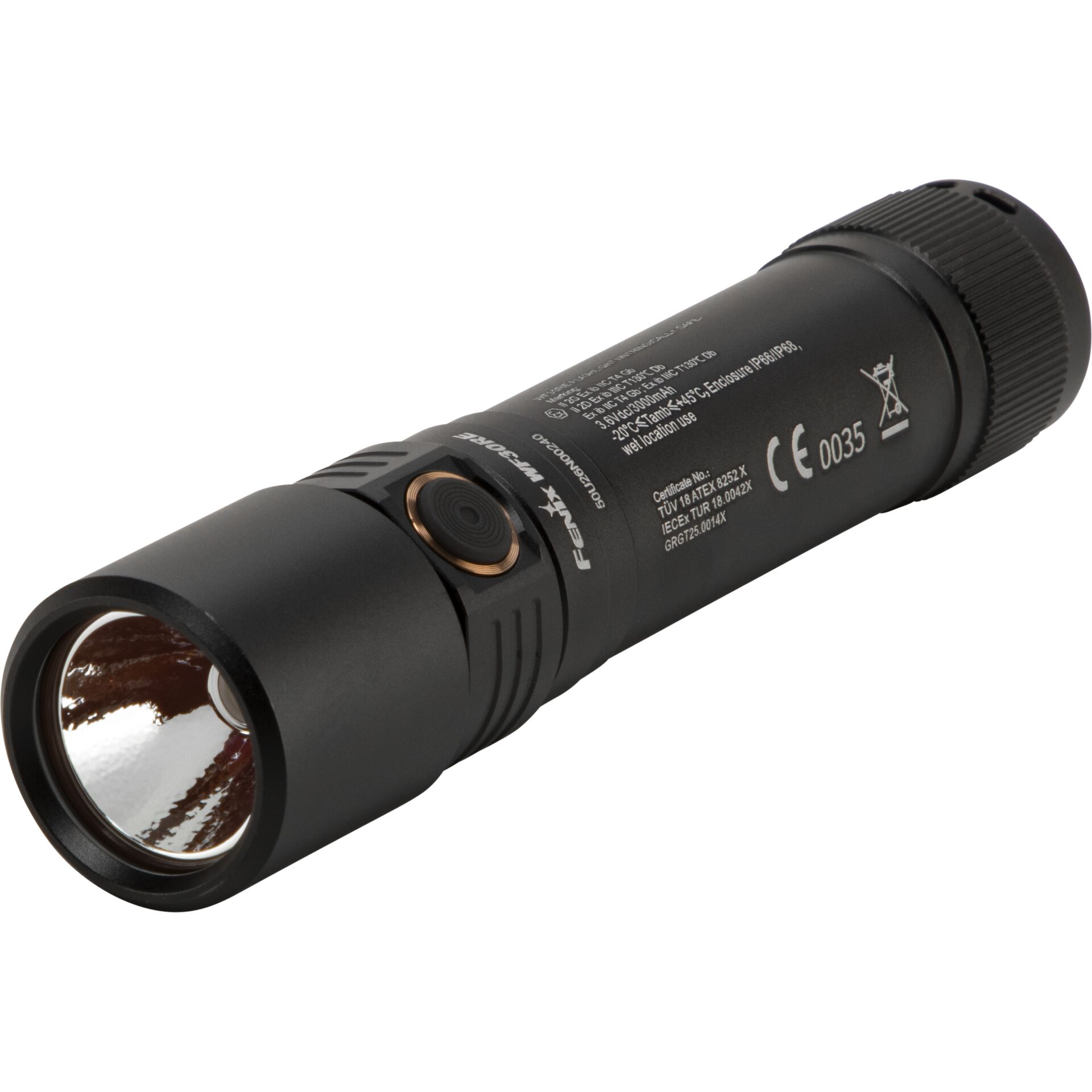 taktische taschenlampe, handlampe, LED-taschenlampe, kompakte taschenlampe, schwarzer rahmen