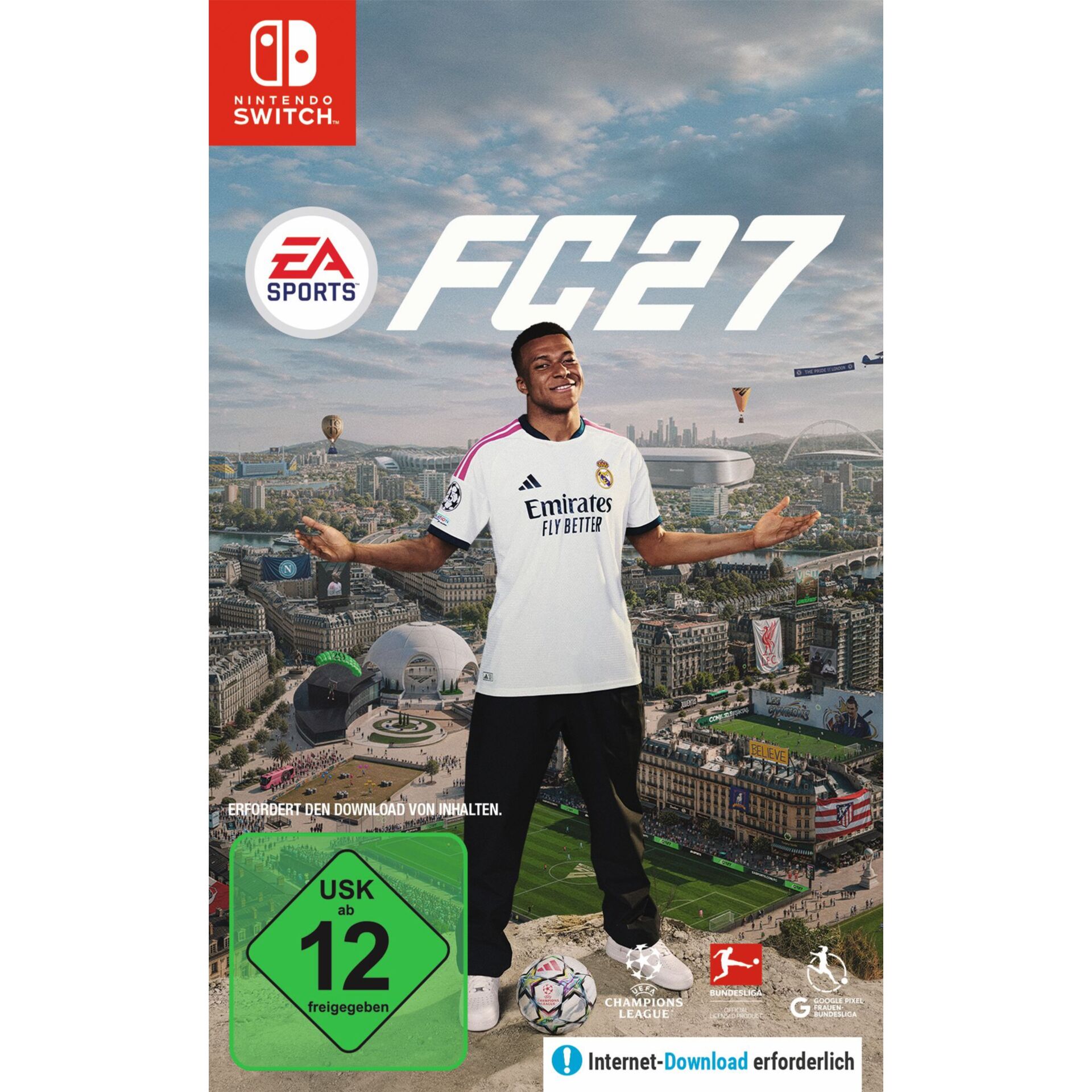 Nintendo Switch, FIFA 27, Fußball, Soccer, Videospiel