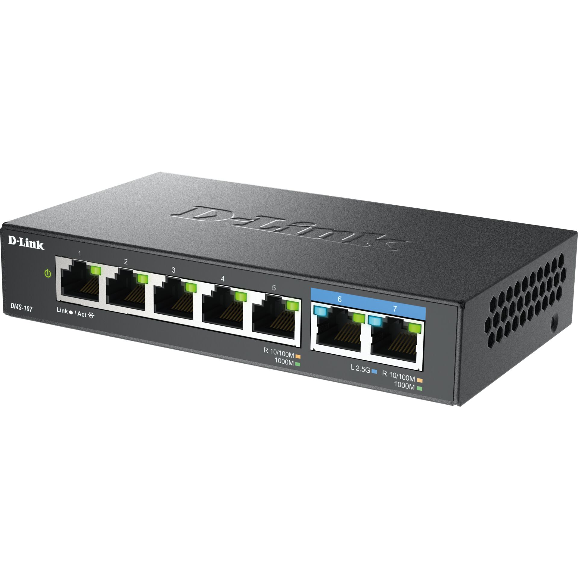 Switch, Netzwerk-Switch, 8-Port, Gigabit, RJ45