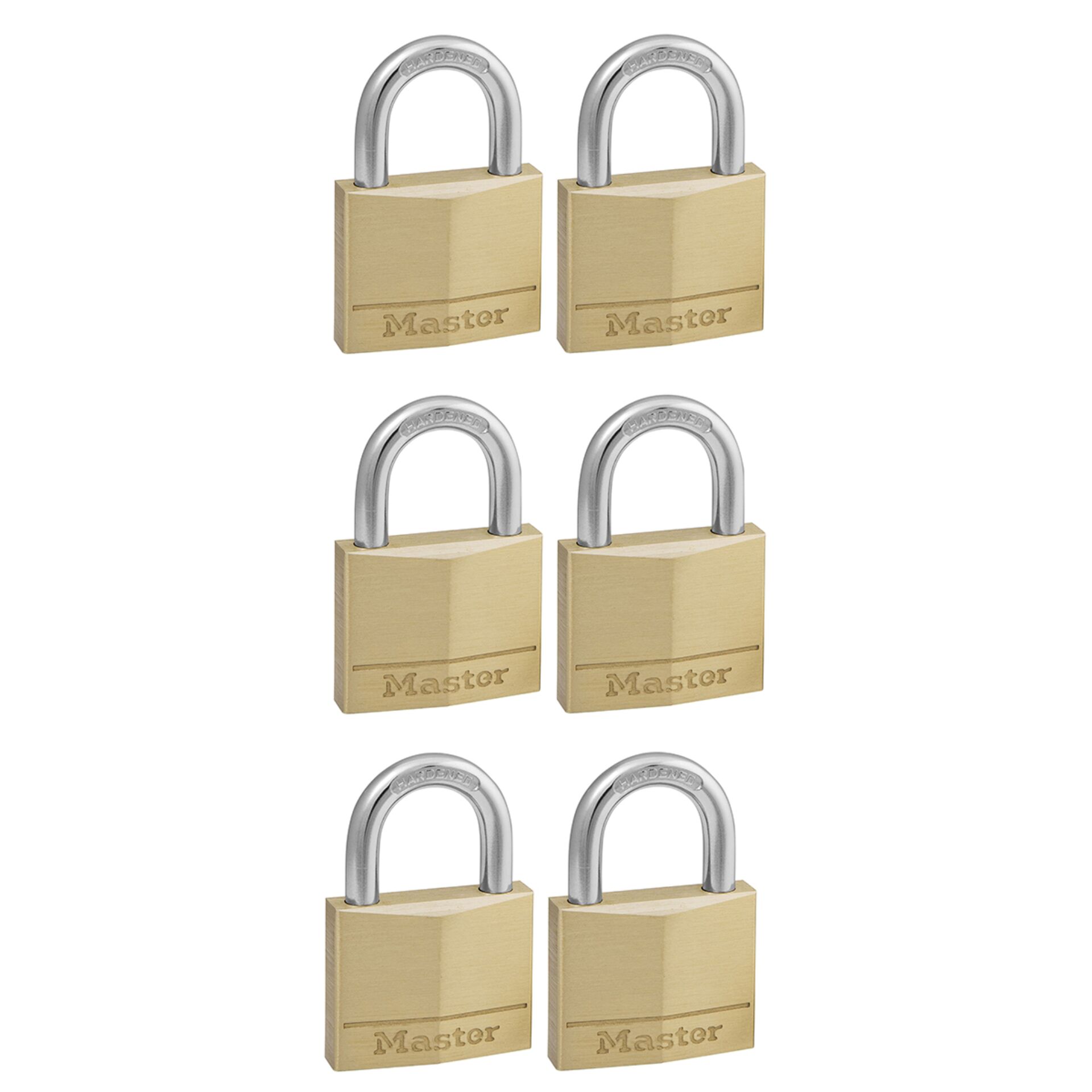6x1 Master Lock Vorhängeschloss  gleichschliessend 22mm 140EURSIX