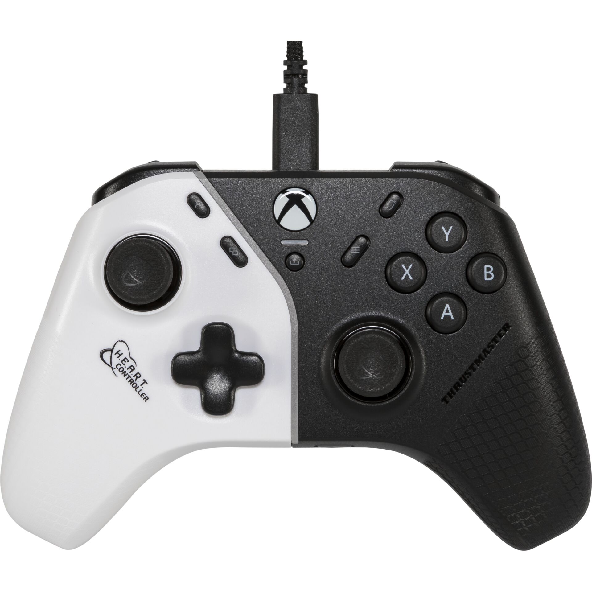 Xbox-Controller, Gamepad, Kabelgebunden, Zweifarbig, Daumenstick