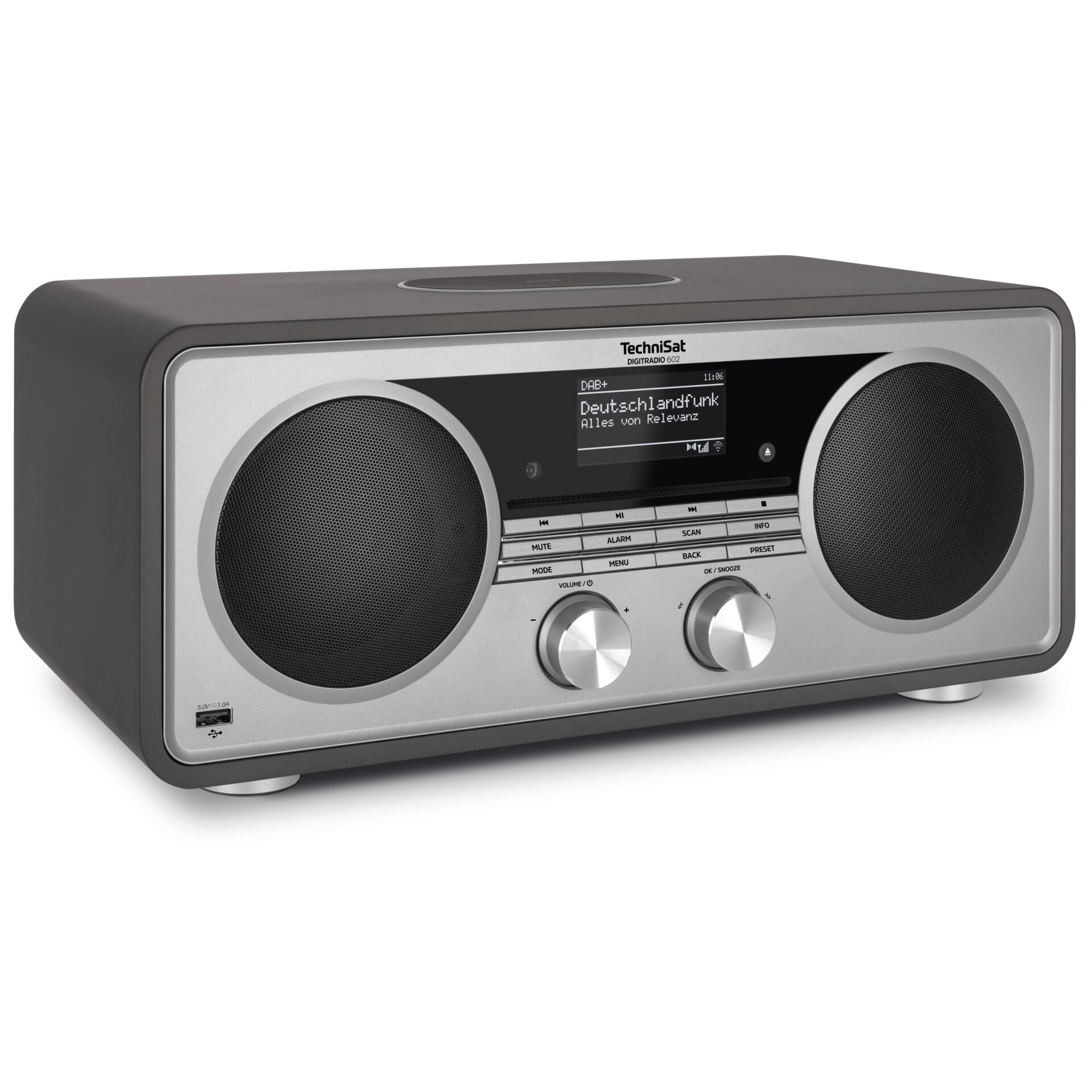 Radio, DAB+, Stereo, Bedienelemente, USB-Anschluss