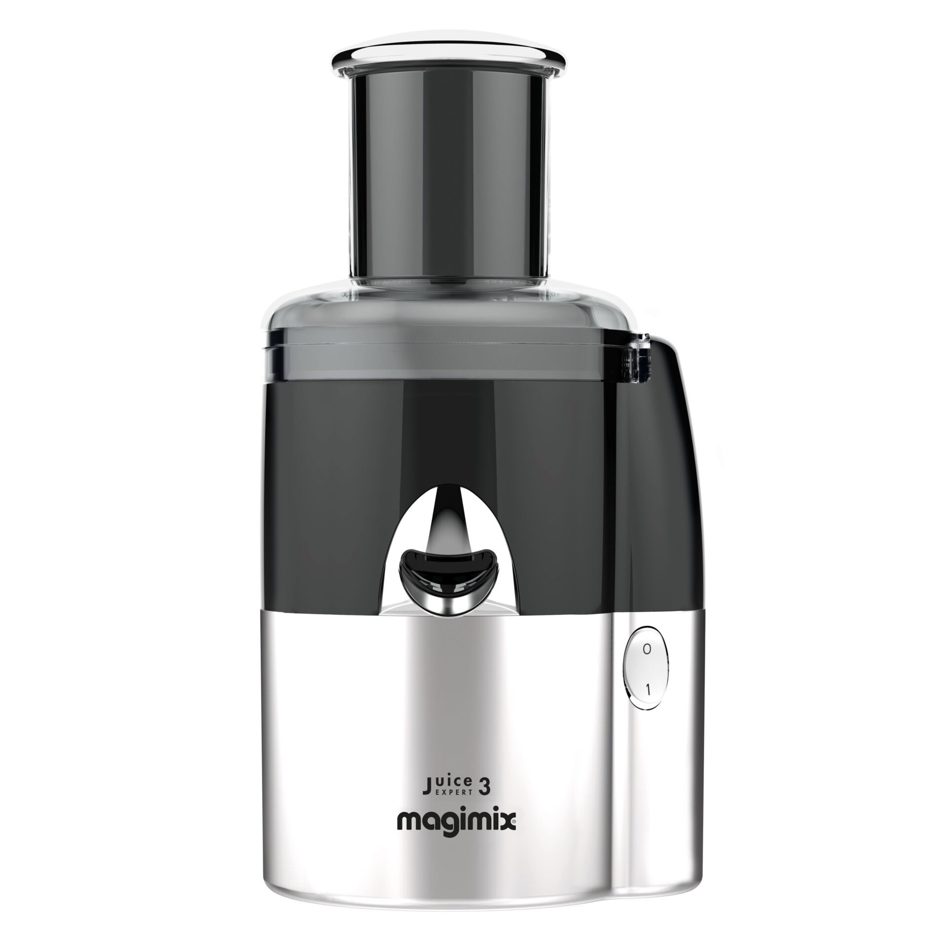 Getränk, Saft, Entsafter, Kopfrahmen, Schwarz-Silber, Juice 3 Expert, Magimix