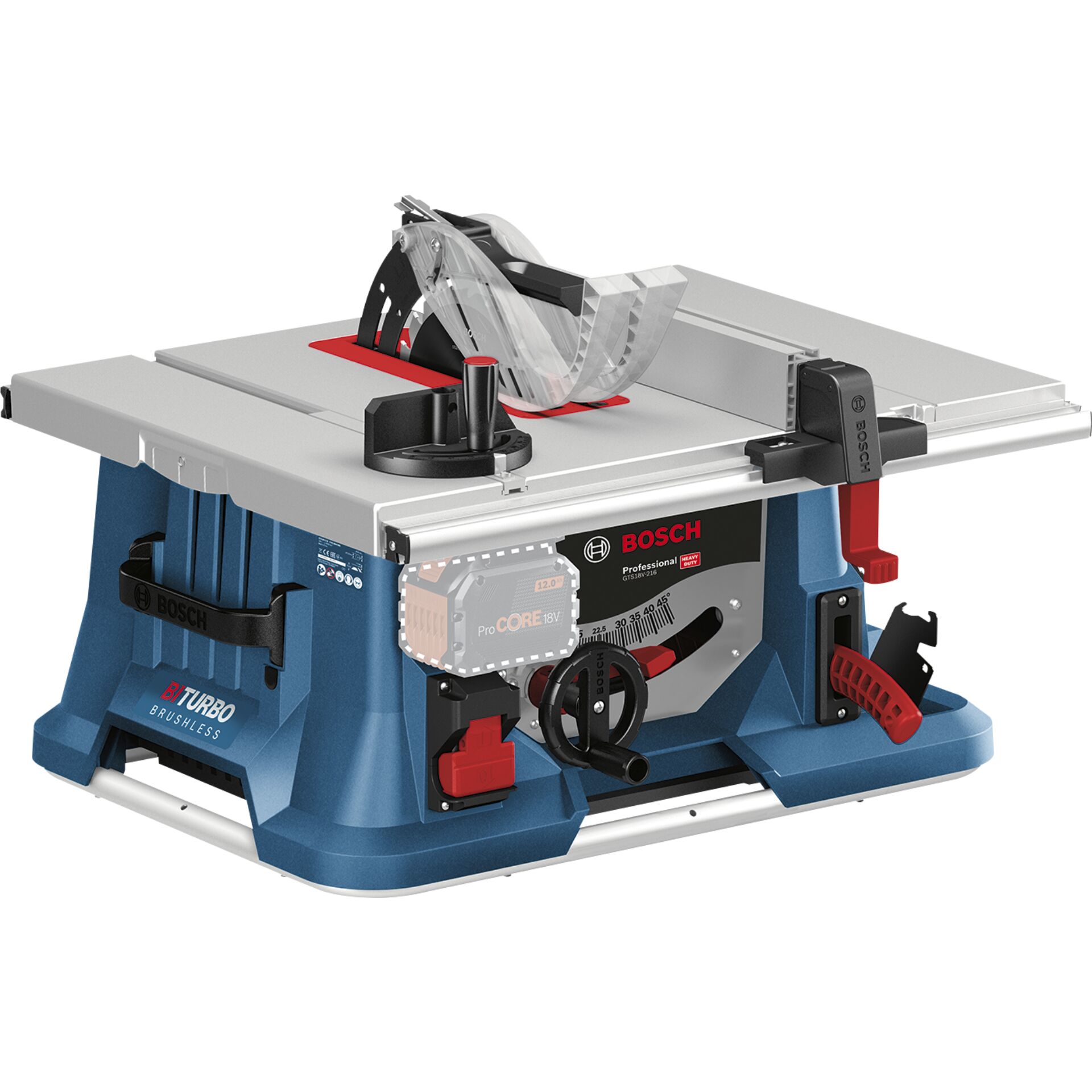 Bosch GTS 18V-216  Akku-Tischkreissäge