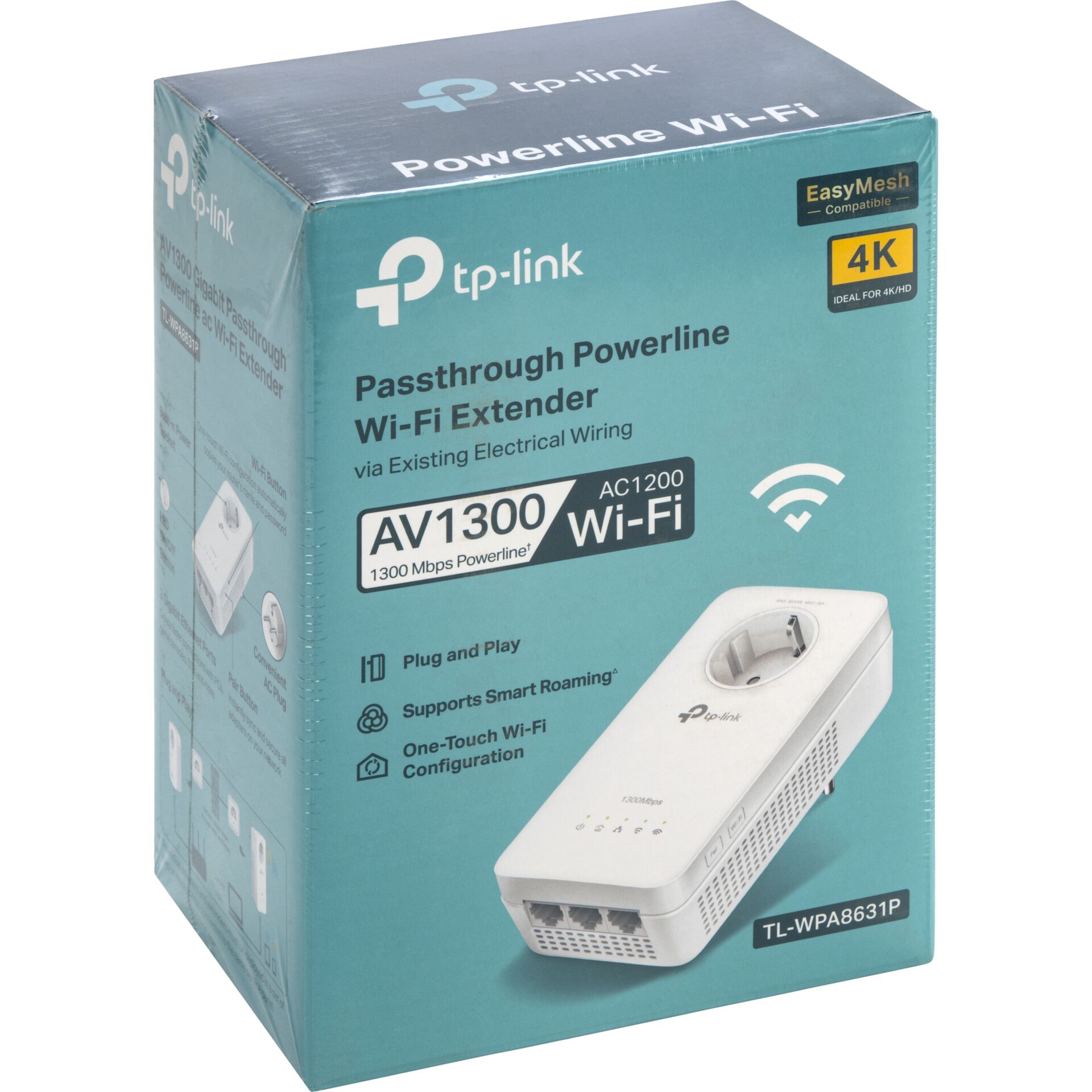 Wi-Fi-Verlängerung, Powerline, TL-WPA8631P, AC1200, TP-Link