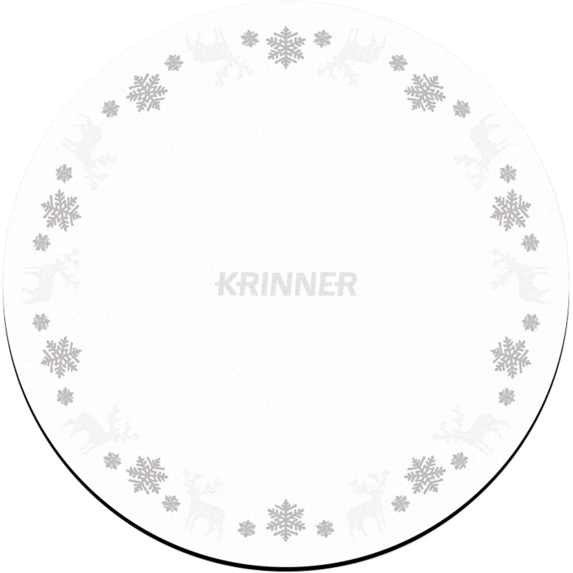 rund, Untersetzer, Schneeflocke, Dekoration, KRINER