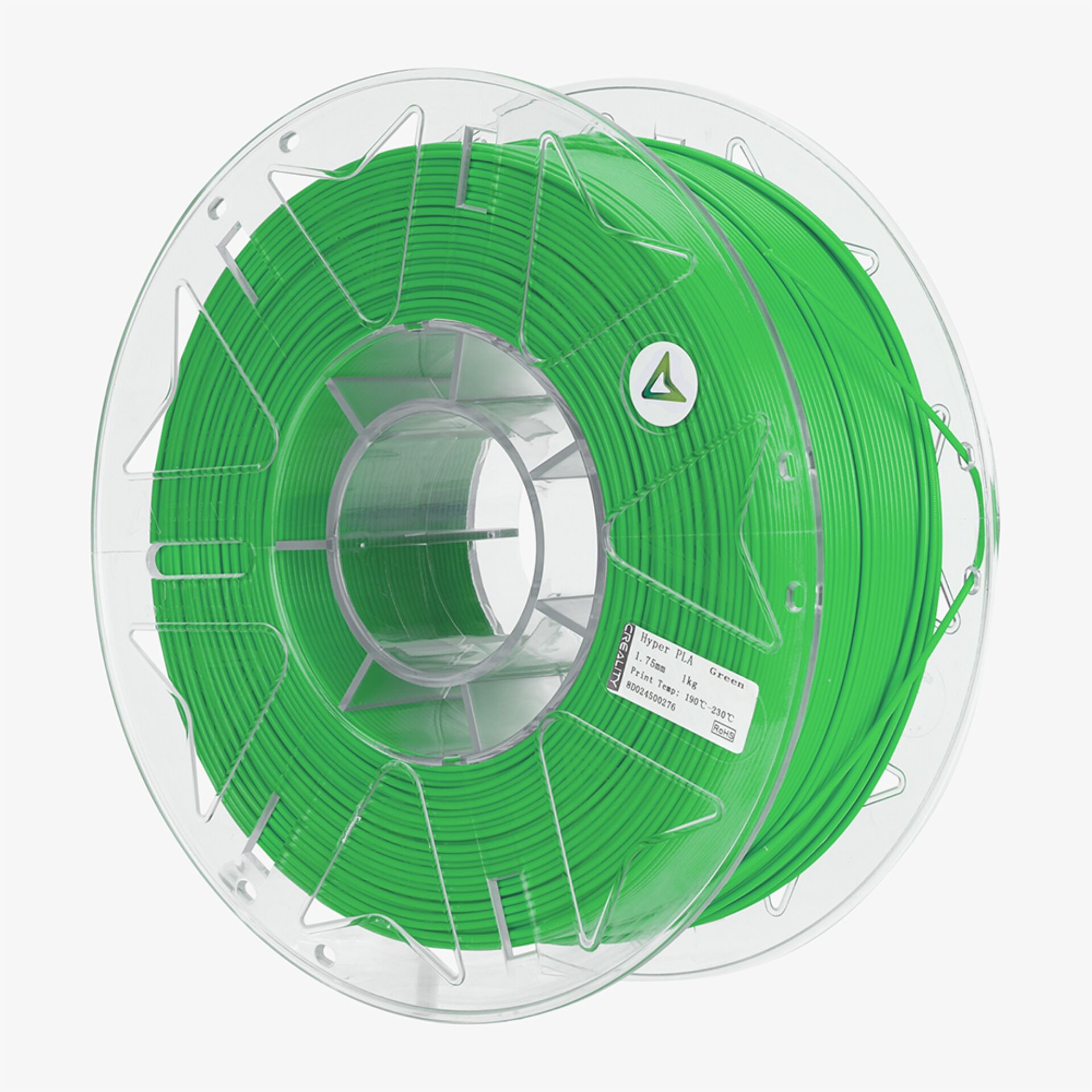 Filament, PLA, green, 3D printing, spool