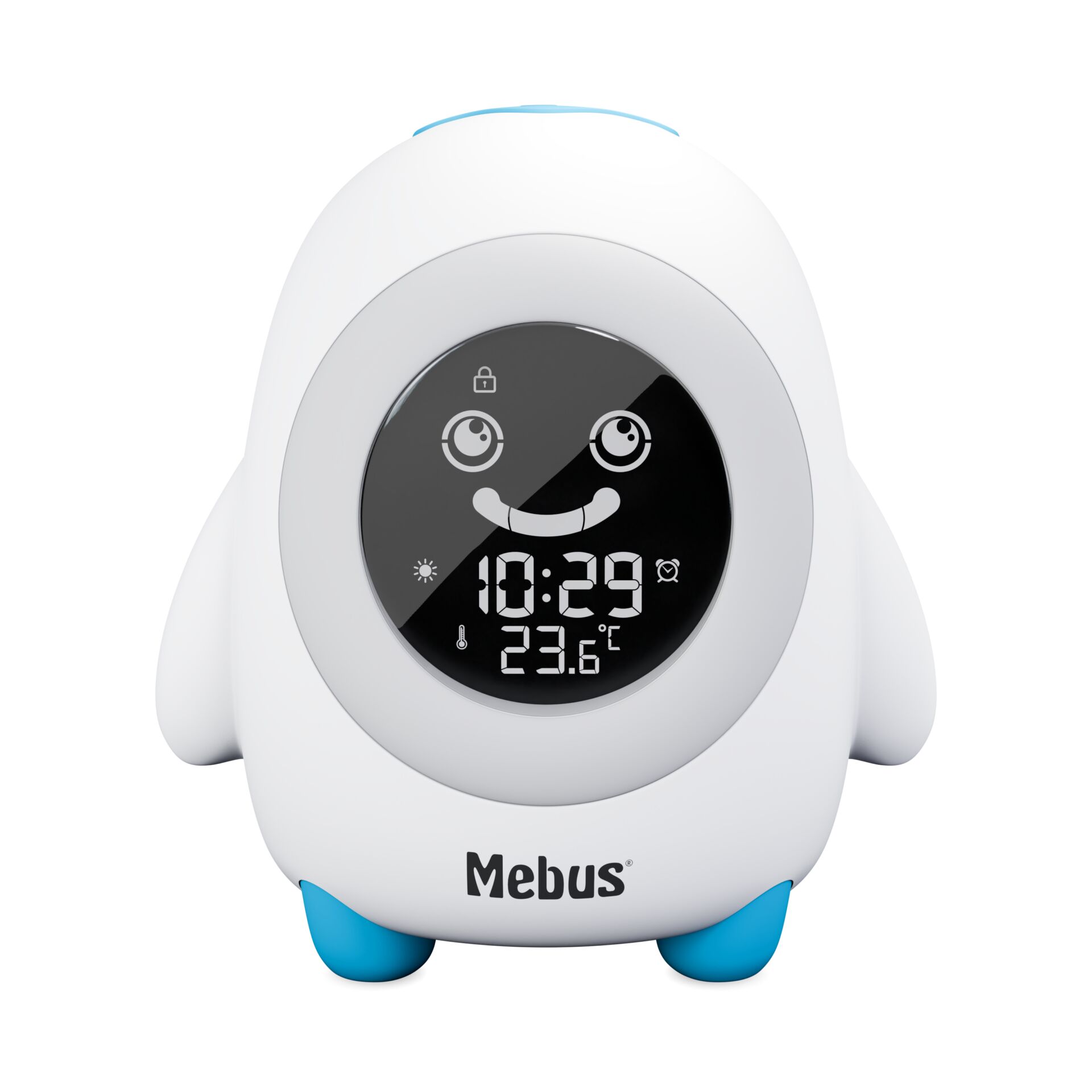 Kinderuhr, Digitale Uhr, Temperaturanzeige, Mebus, Designuhr