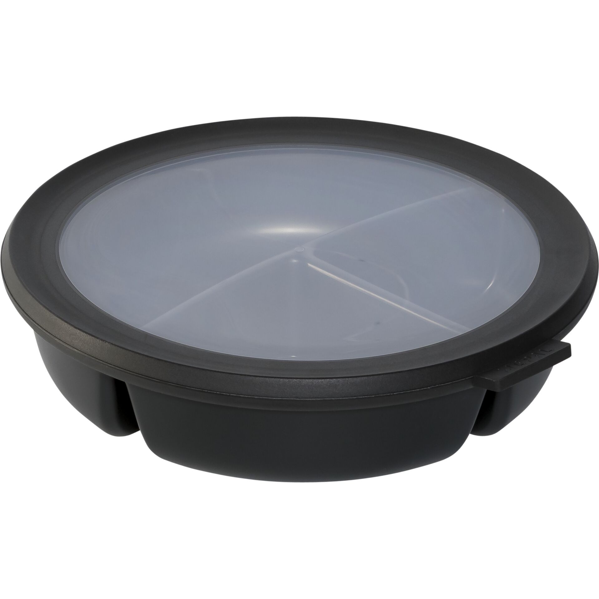 Lunchbox, Container, Geteilt, Plastik, Dicht