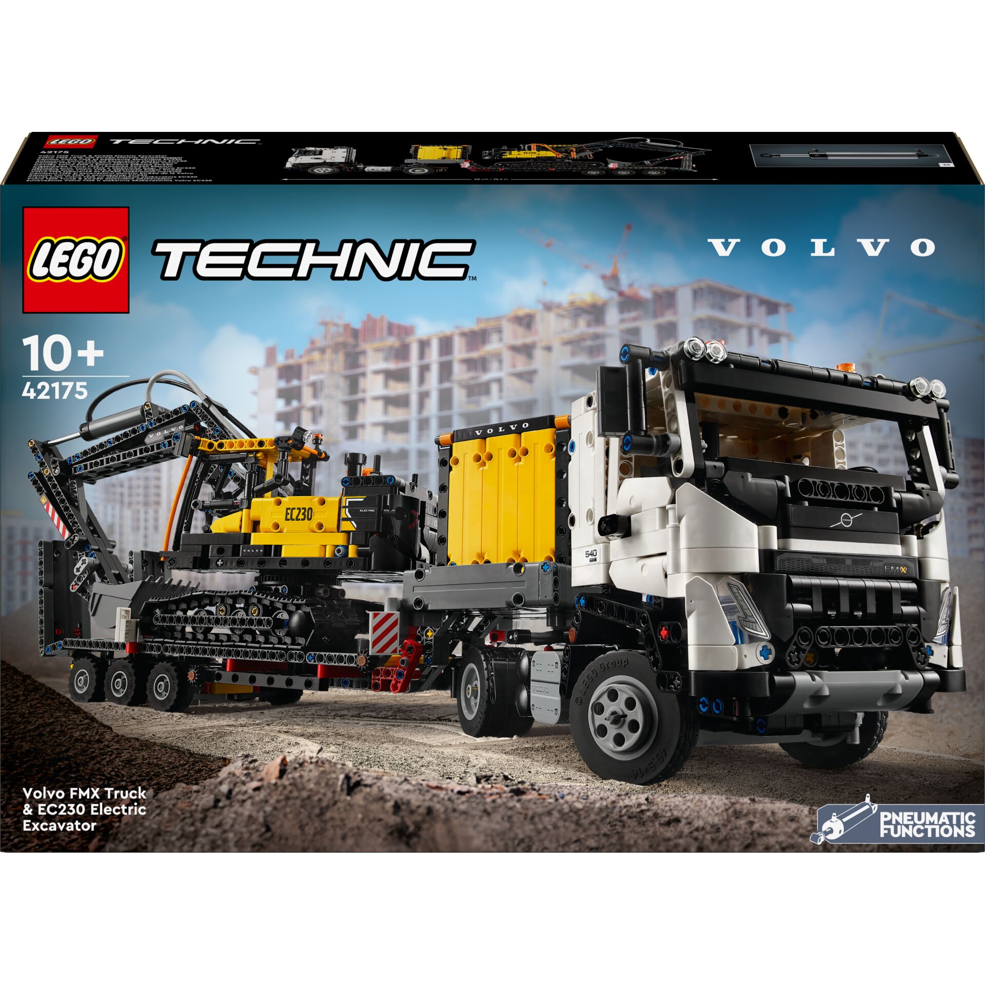 lego, technic, truck, ausleger, bettung