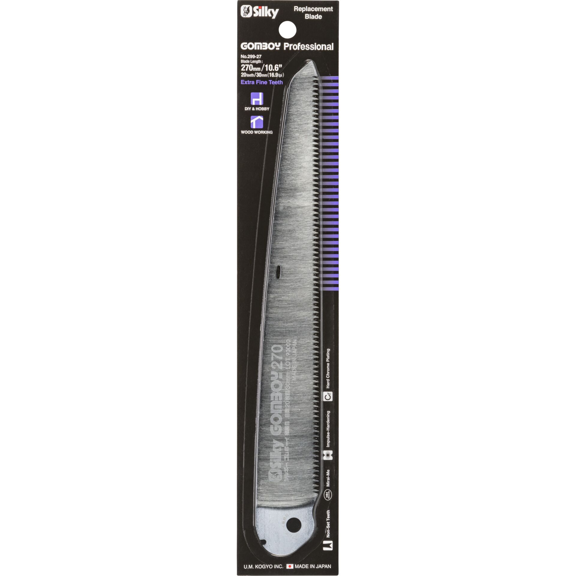 Silky Ersatzsägeblatt für Gomboy  270-20 extra fein (299-27)