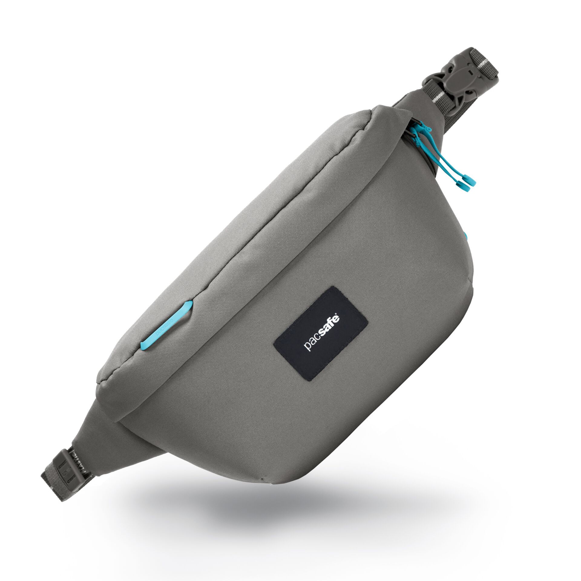 Hüfttasche, Gürteltasche, Grau, Reißverschluss, Pacsafe