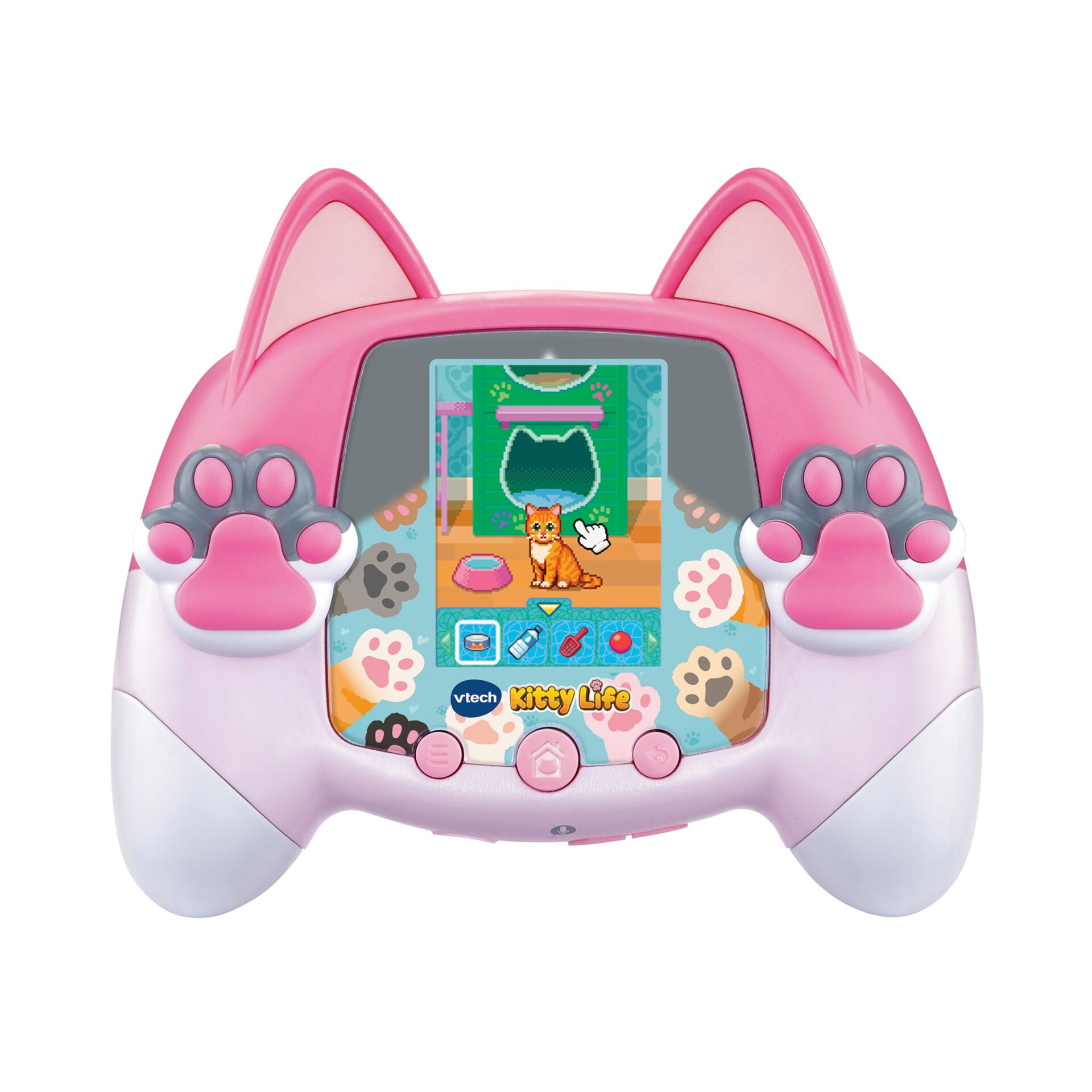 Kinderhandheld, Spielekonsole, Katze, pink, Kindergerät