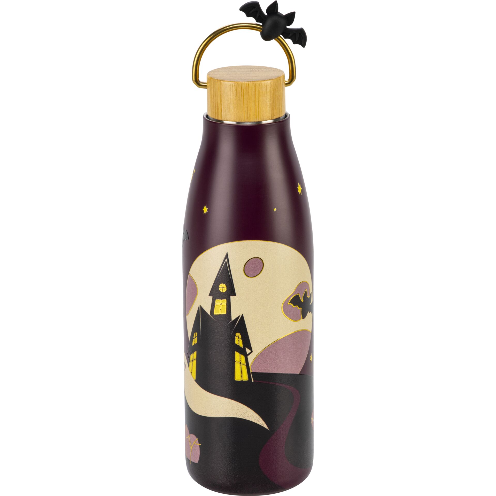 Flasche, Trinkflasche, Korkverschluss, Halloween, Motiv-Schloss