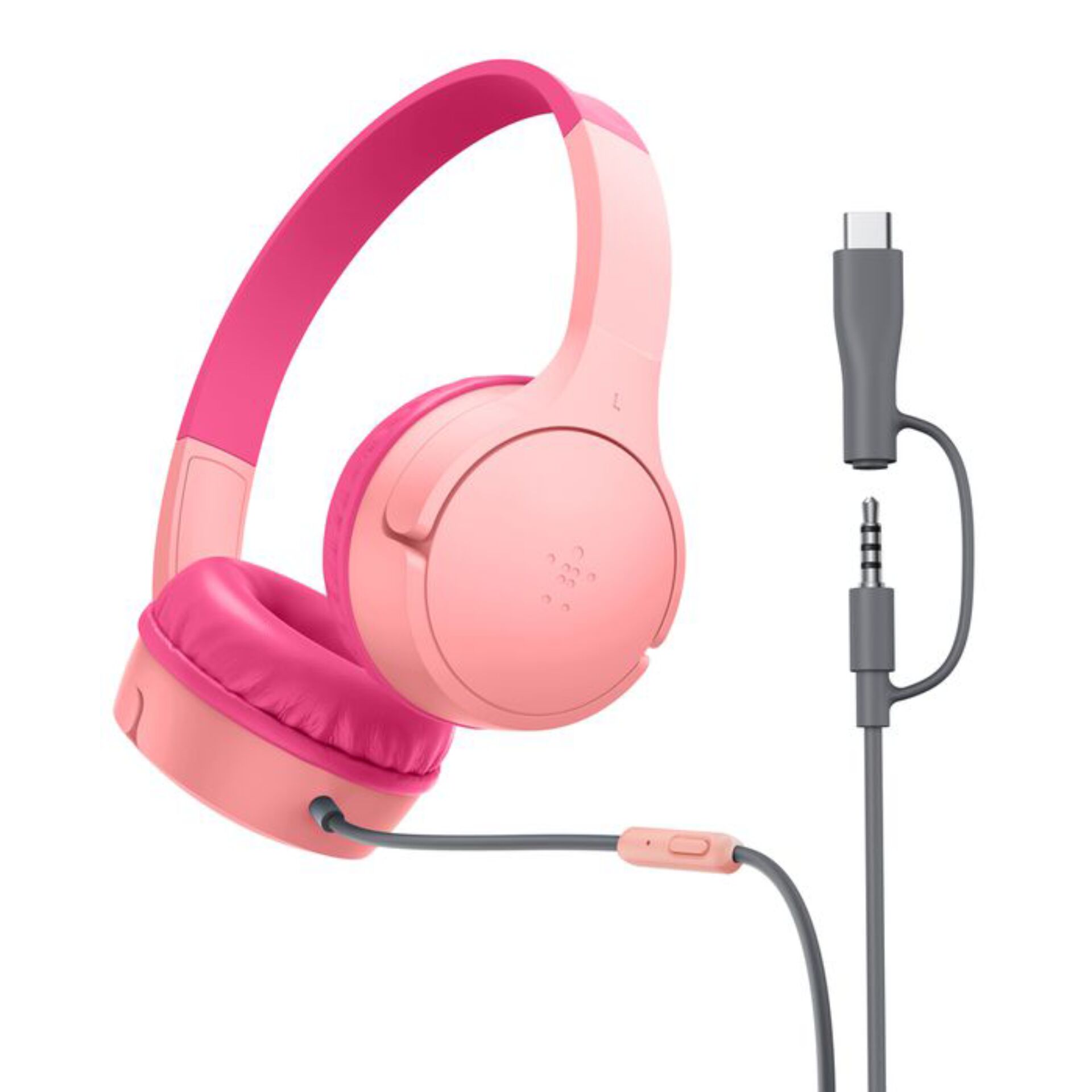 Kopfhörer, Headset, Over-Ear, Pink, Kabelgebunden