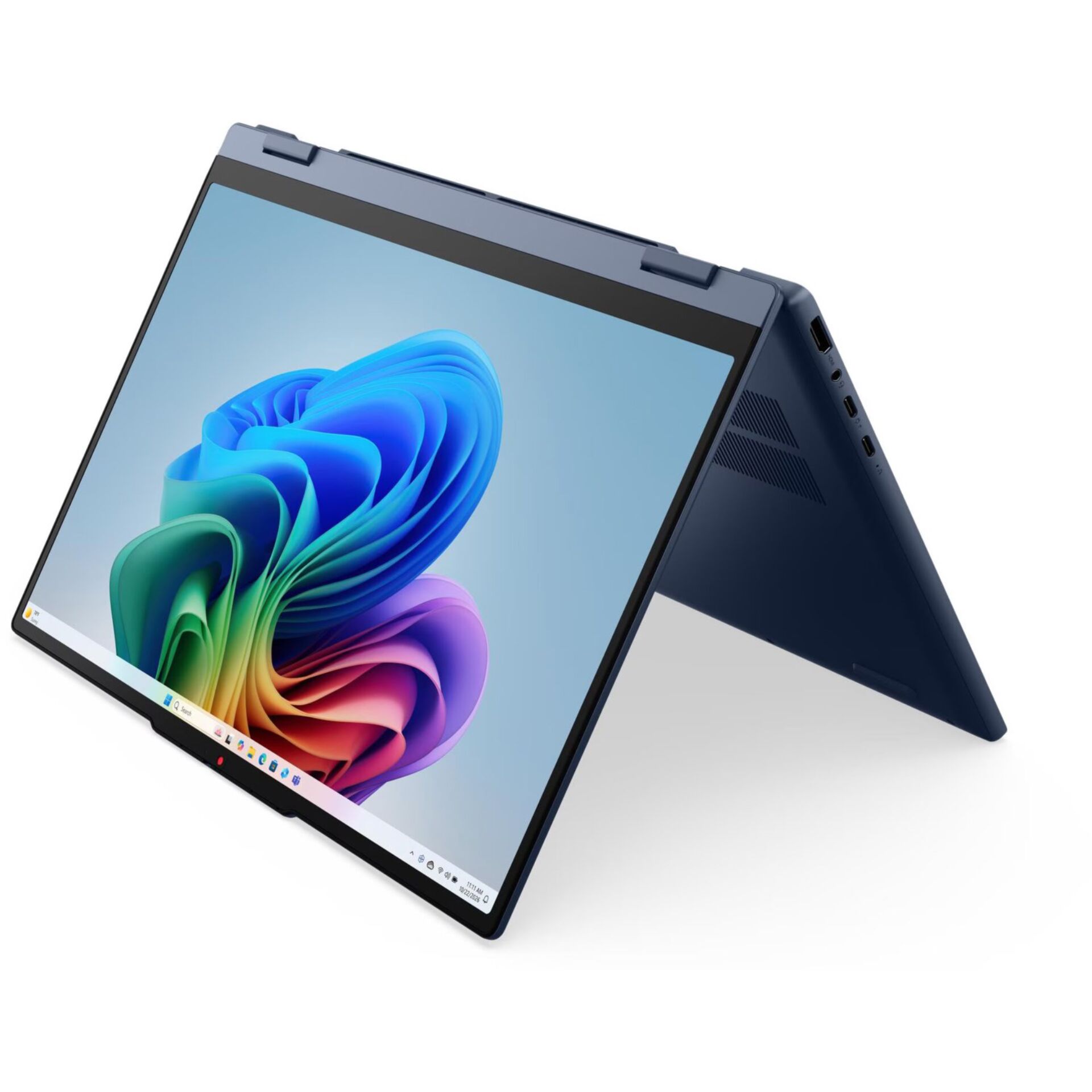 2-in-1, laptop, Touchscreen, Convertible, Blau