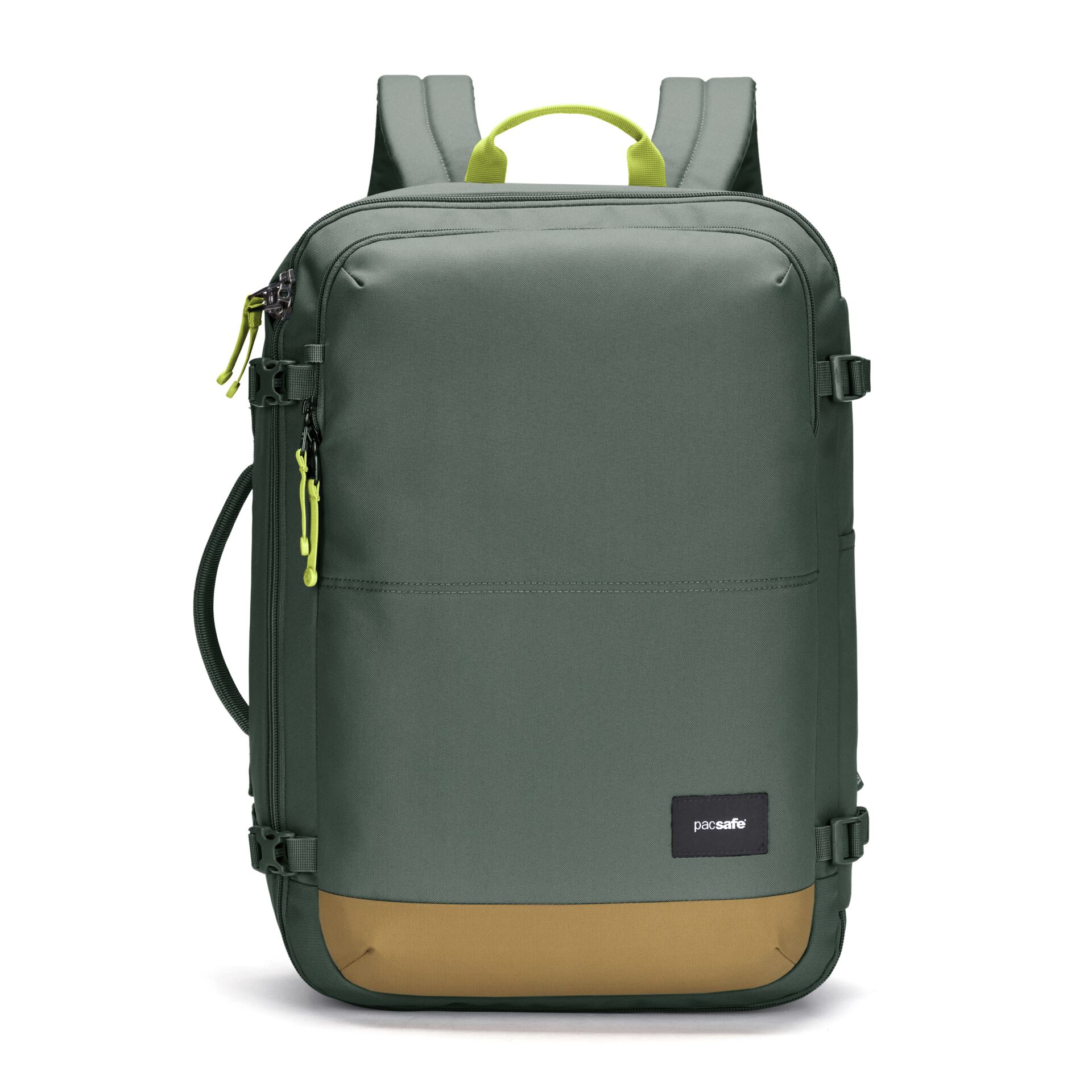 Rucksack, Backpack, Grün, Gurtband, Seitentasche