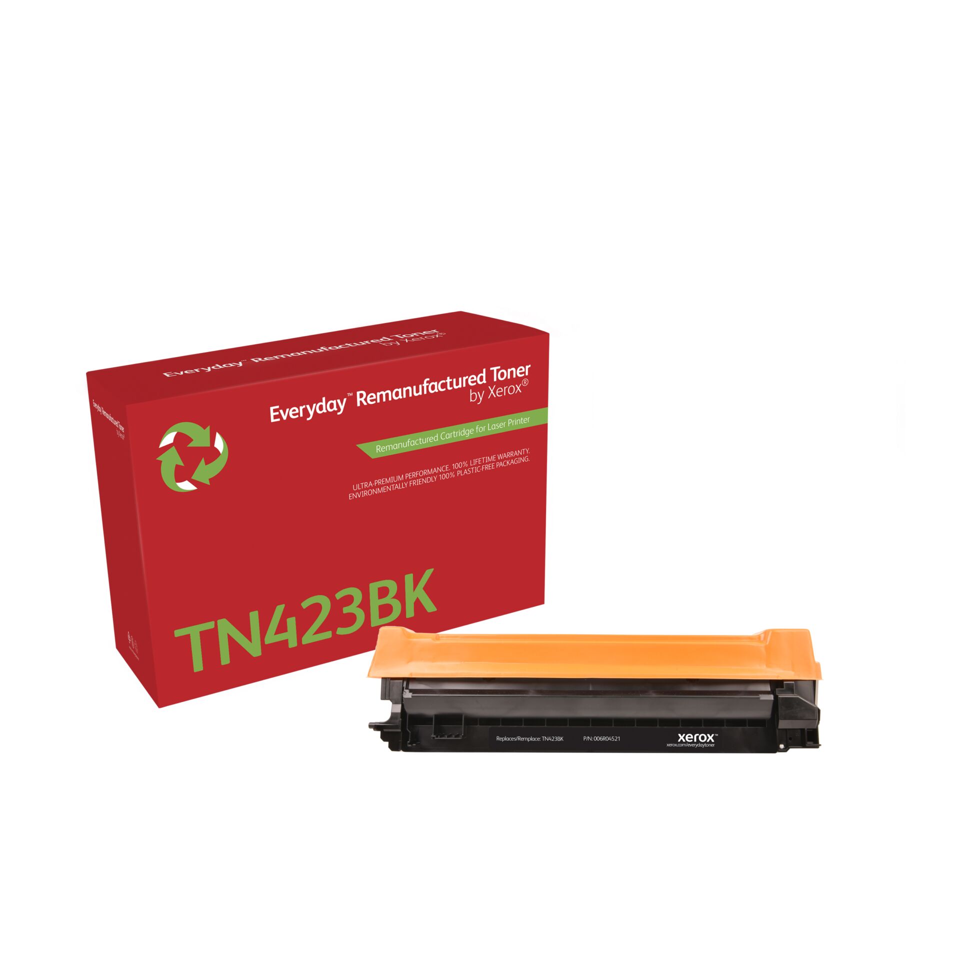 Toner, TN423BK, Remanufactured, Druckerpatrone, Laserdrucker