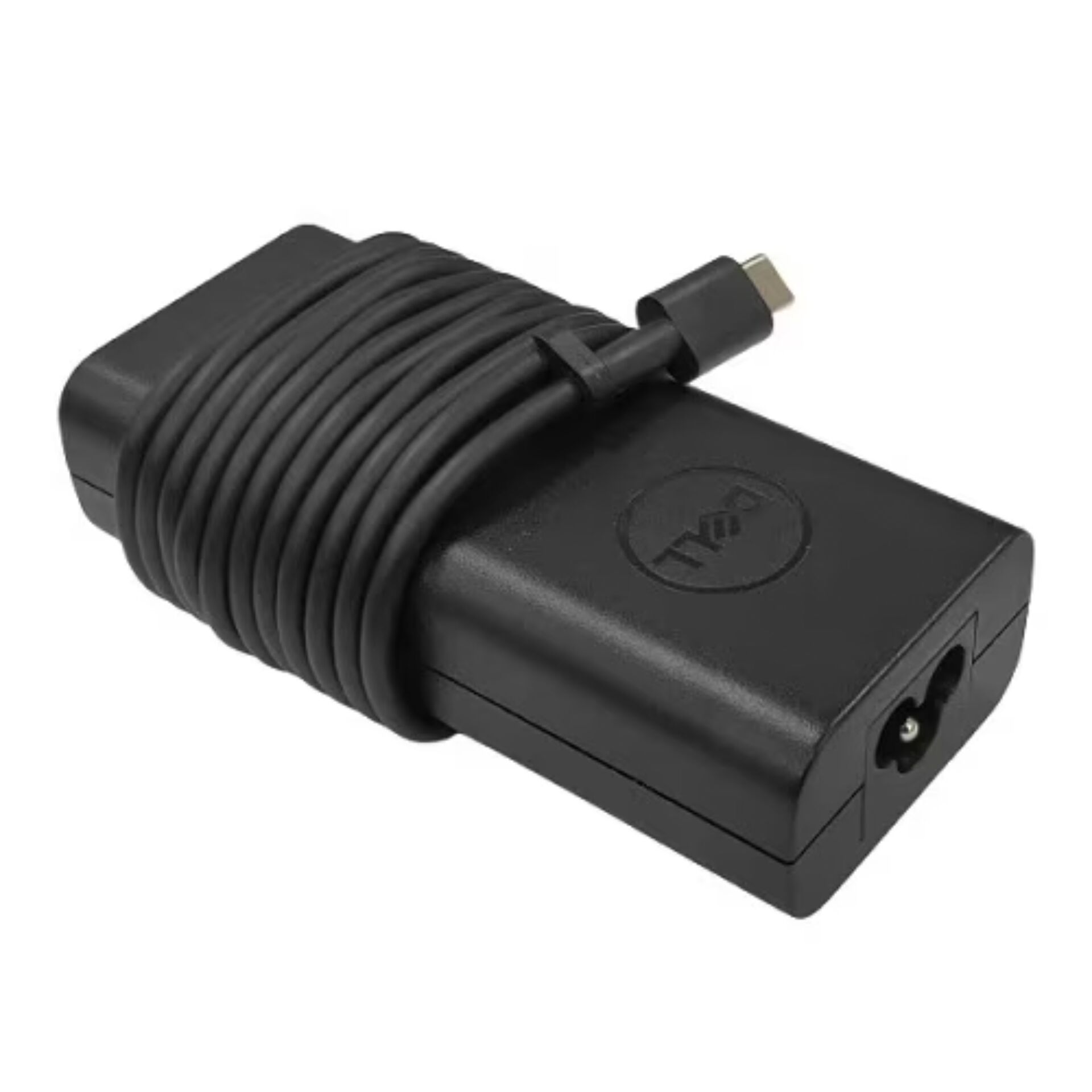 LAN-Adapter, USB-C Adapter, DC-Input, Coiled Cable, Dell/HP style power plug