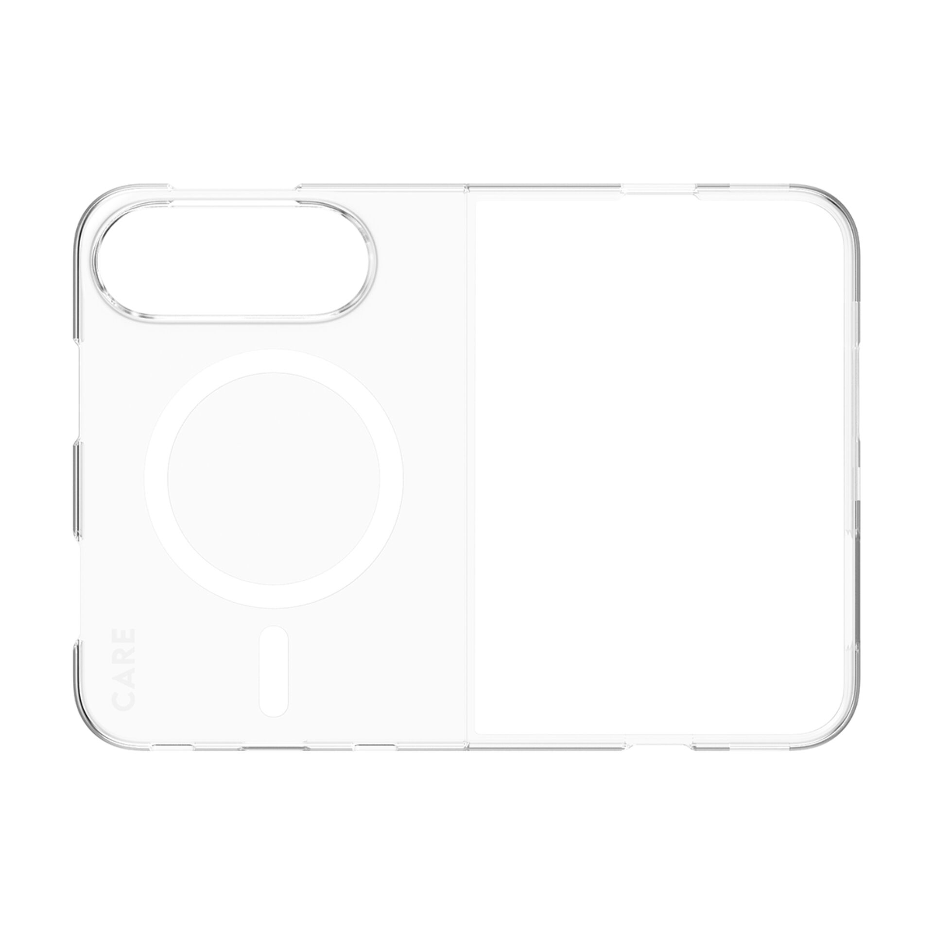 hülle, case, transparent, kartenfach, magnetischer halter