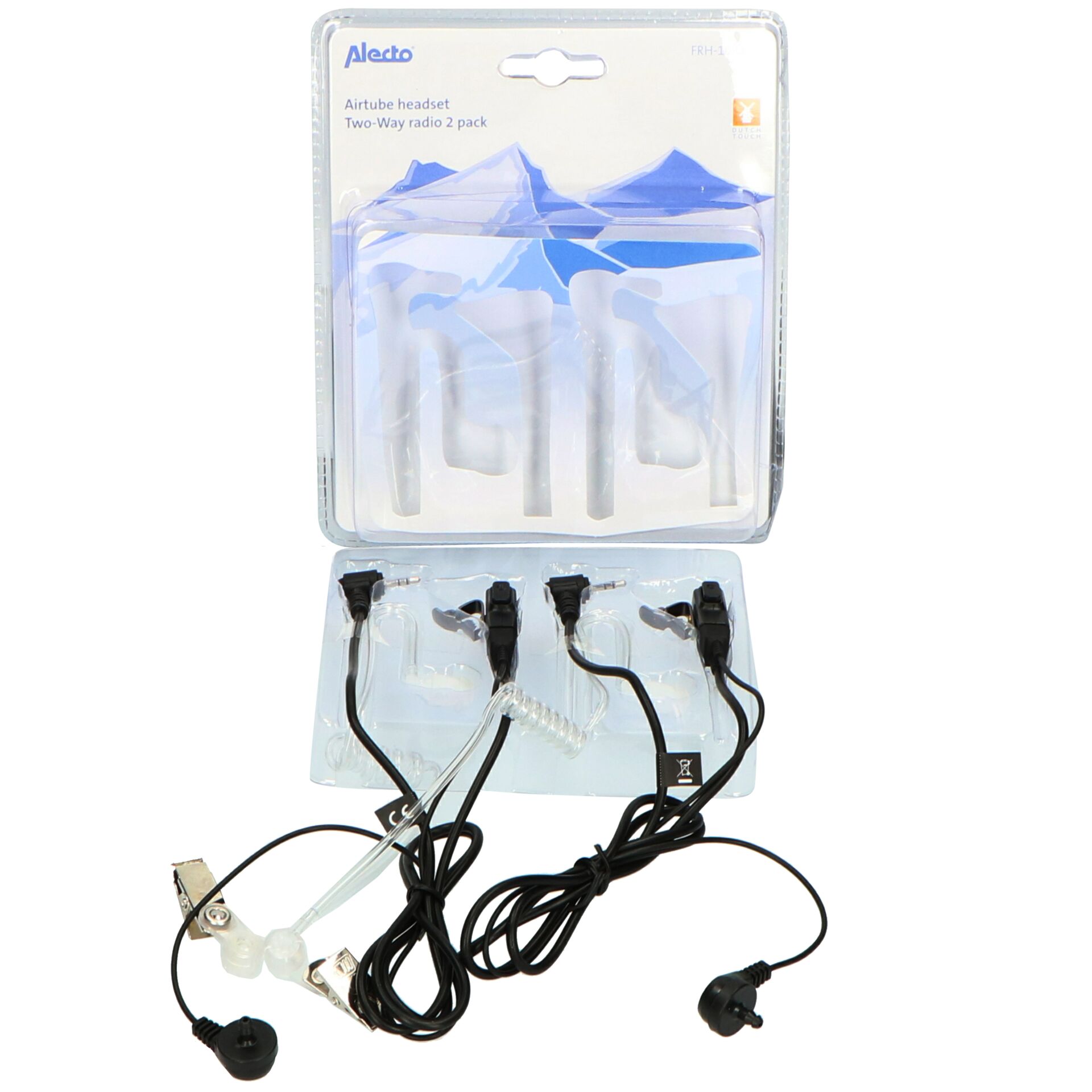 Airtube, Headset, Two-Way, Pack, Kabel